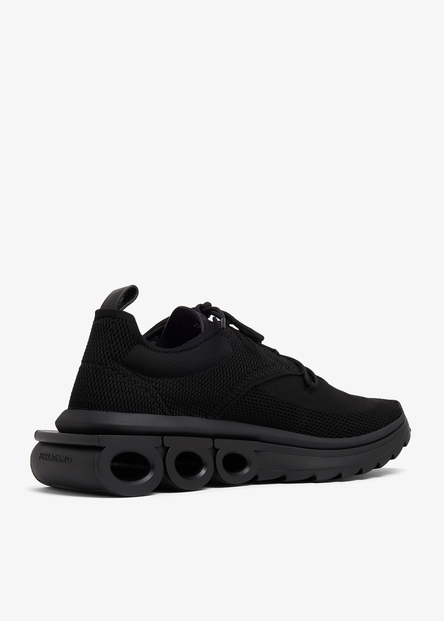 Ferragamo Nima knit sneakers for Women - Black in UAE