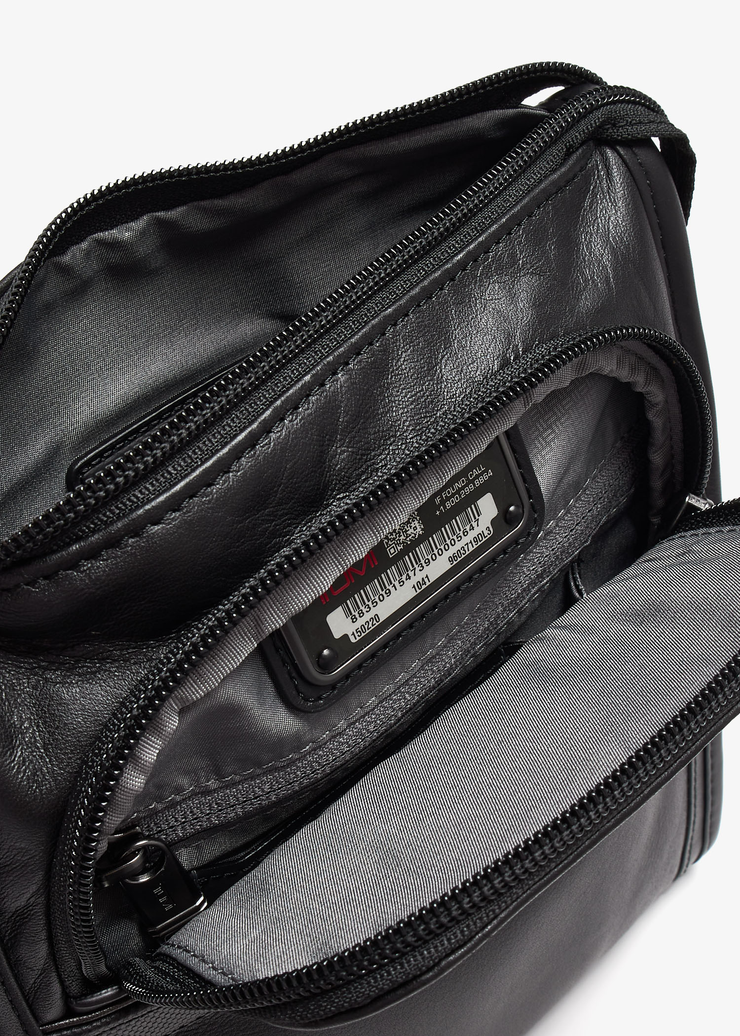 TUMI Alpha 3 small pocket bag for ADULT-UNISEX, Men, Women - Black