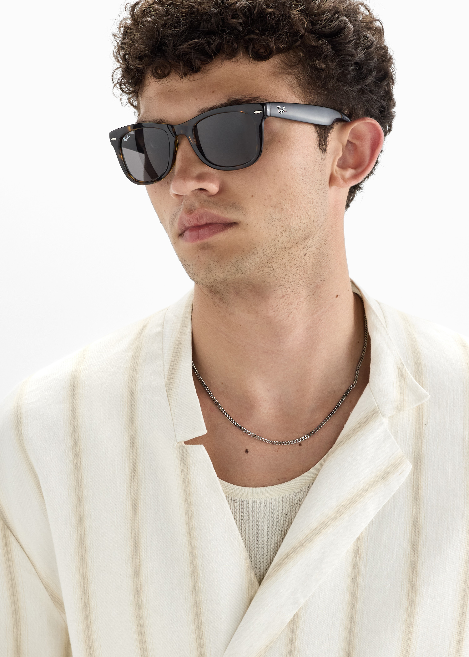 Ray-Ban Wayfarer folding classic sunglasses for Men - Brown in UAE