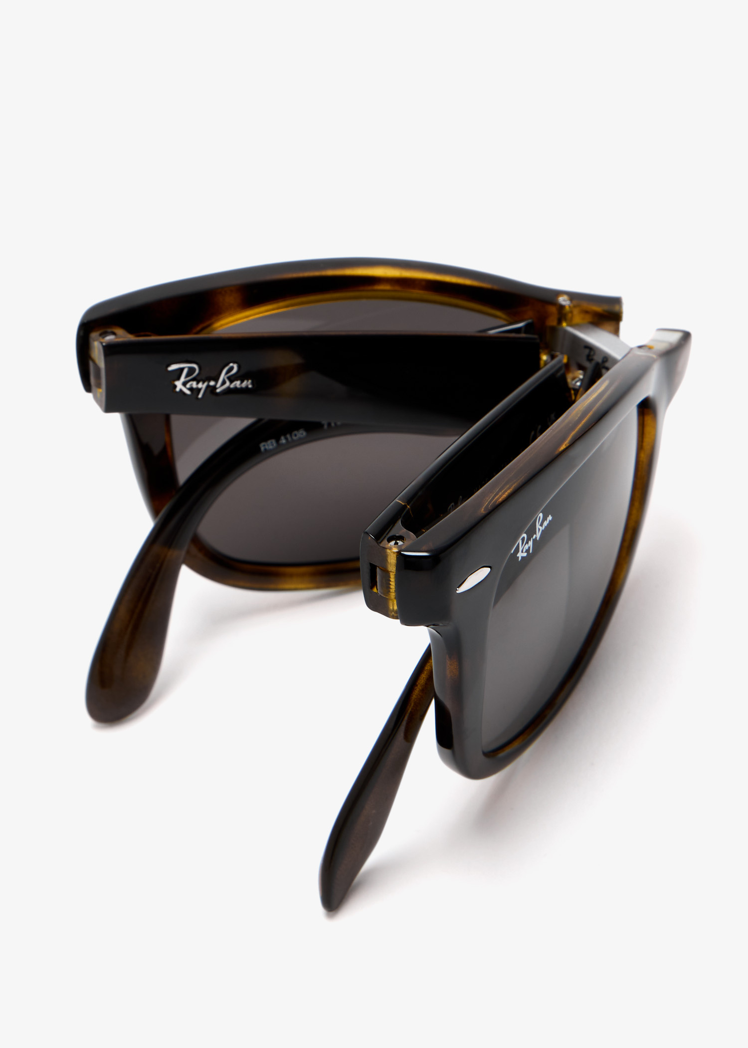 Ray-Ban Wayfarer folding classic sunglasses for Men - Brown in