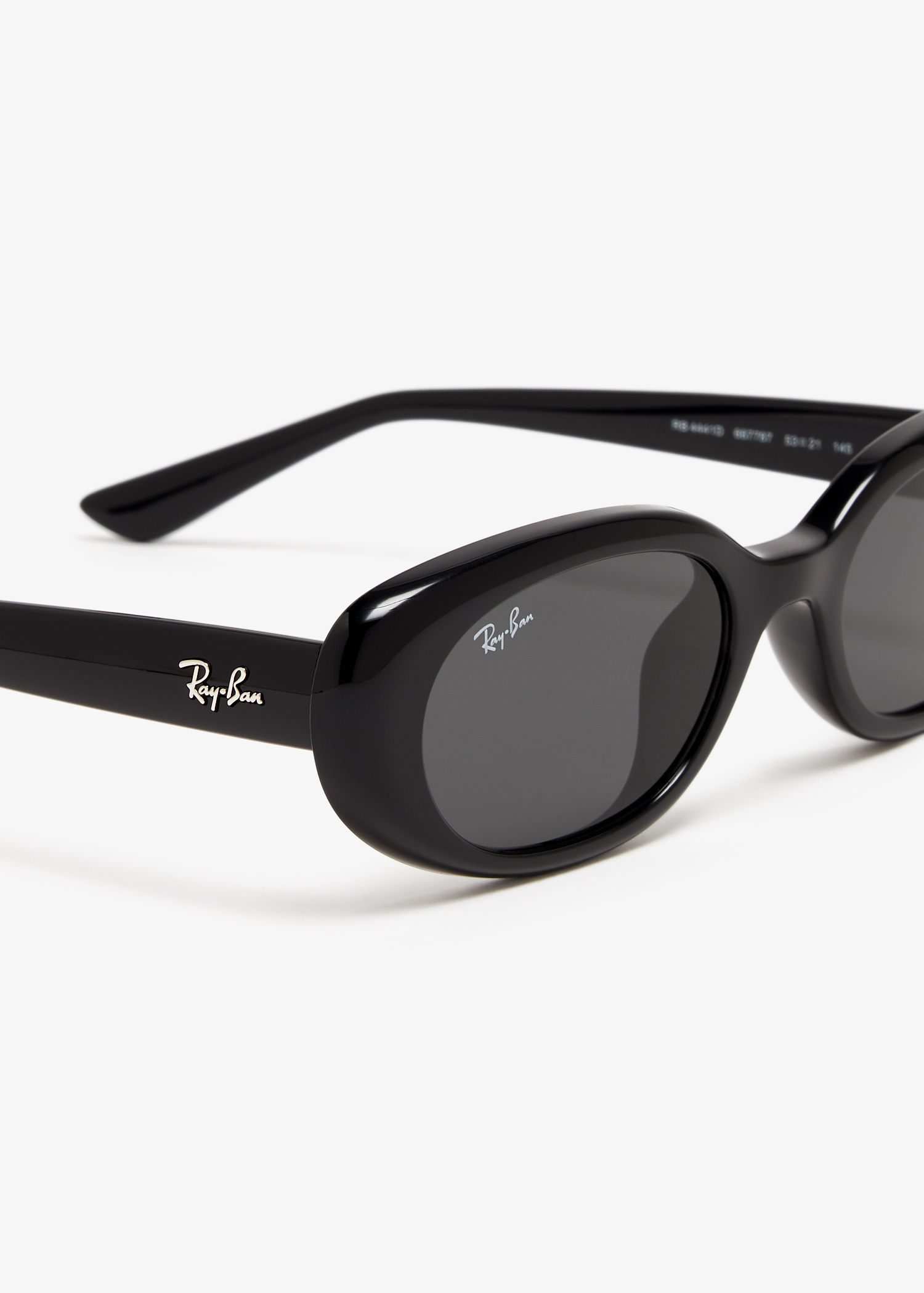Ray-Ban Oval bio-based sunglasses for Men - Black in USA 