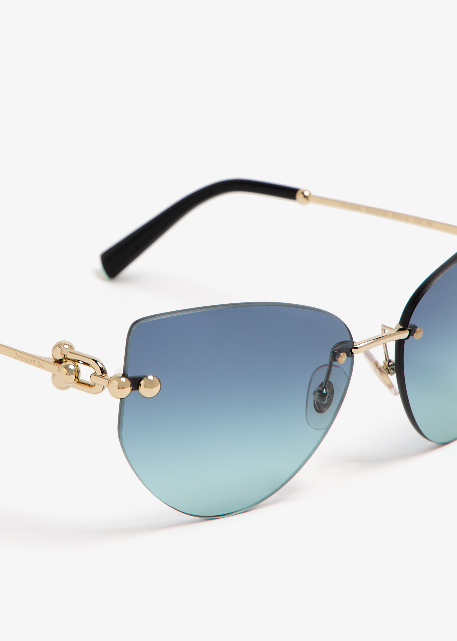 Tiffany & Co. Tiffany HardWear sunglasses for Women - Gold
