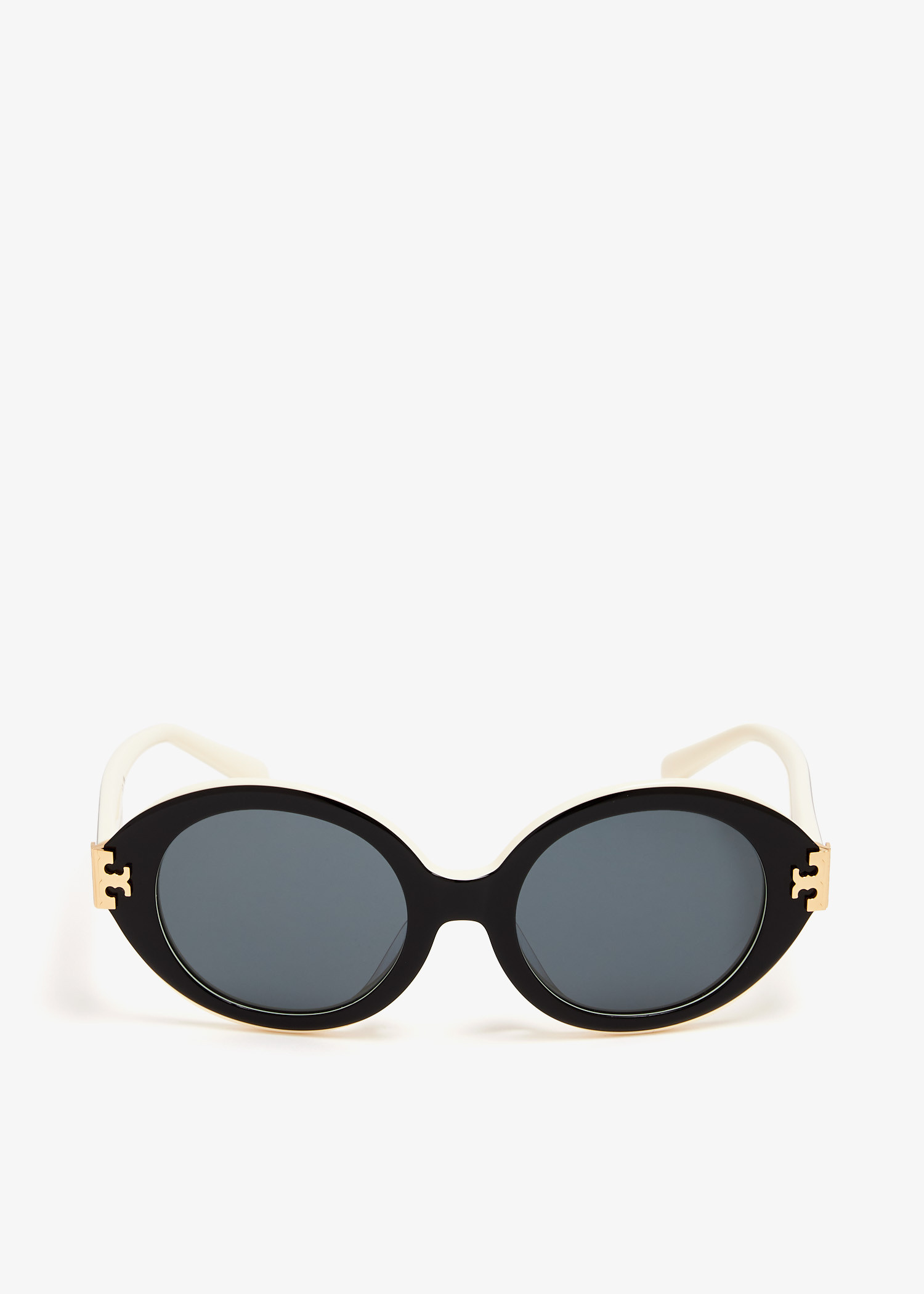 Tory Burch Eleanor round sunglasses for Women - Black in UAE