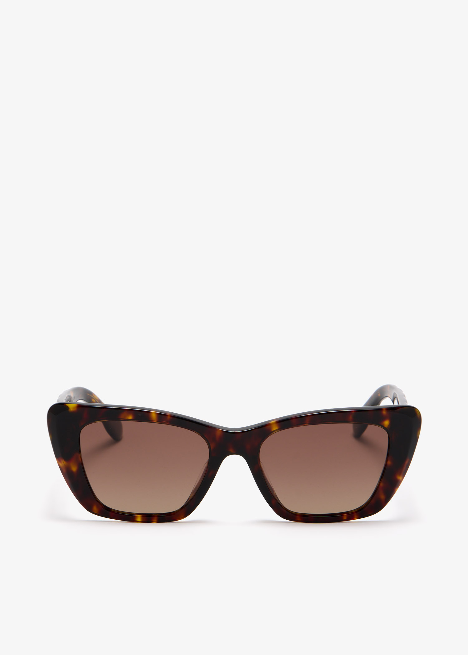 Tory Burch Kira quilted cat-eye sunglasses for Women - Brown