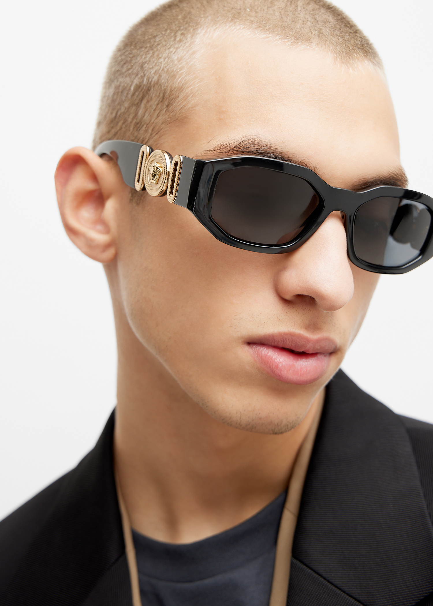 Versace Medusa Biggie sunglasses for Men - Black in USA
