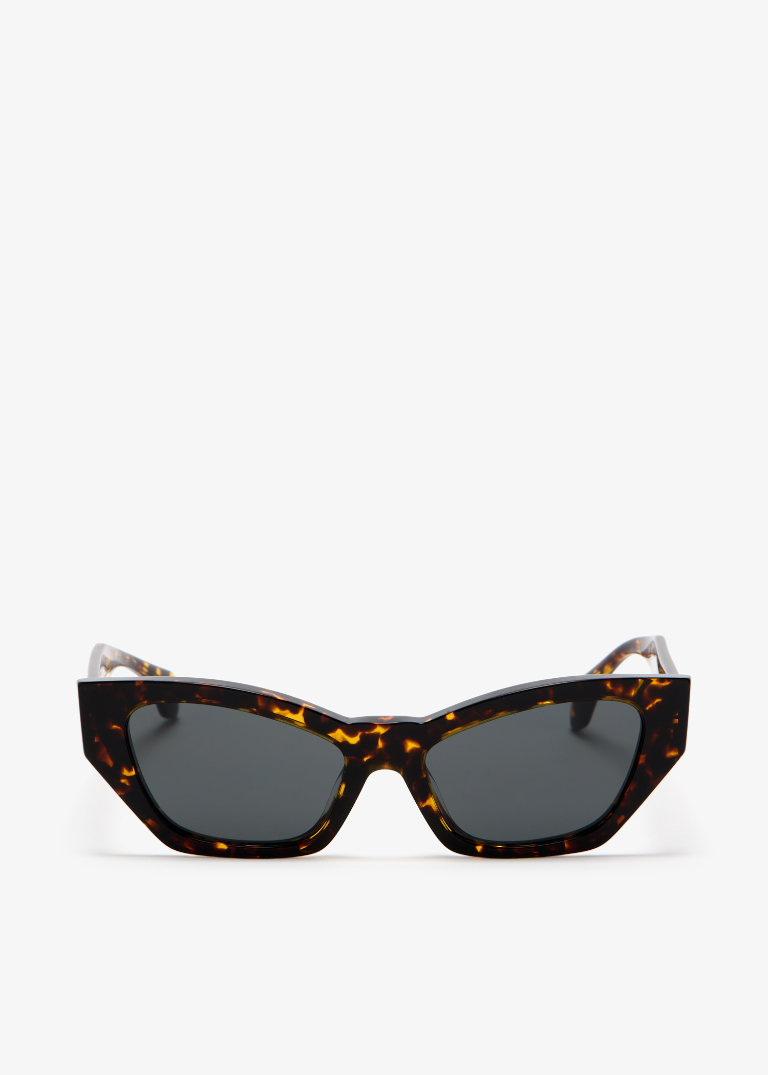 Versace Signature cat-eye sunglasses for Women - Brown in