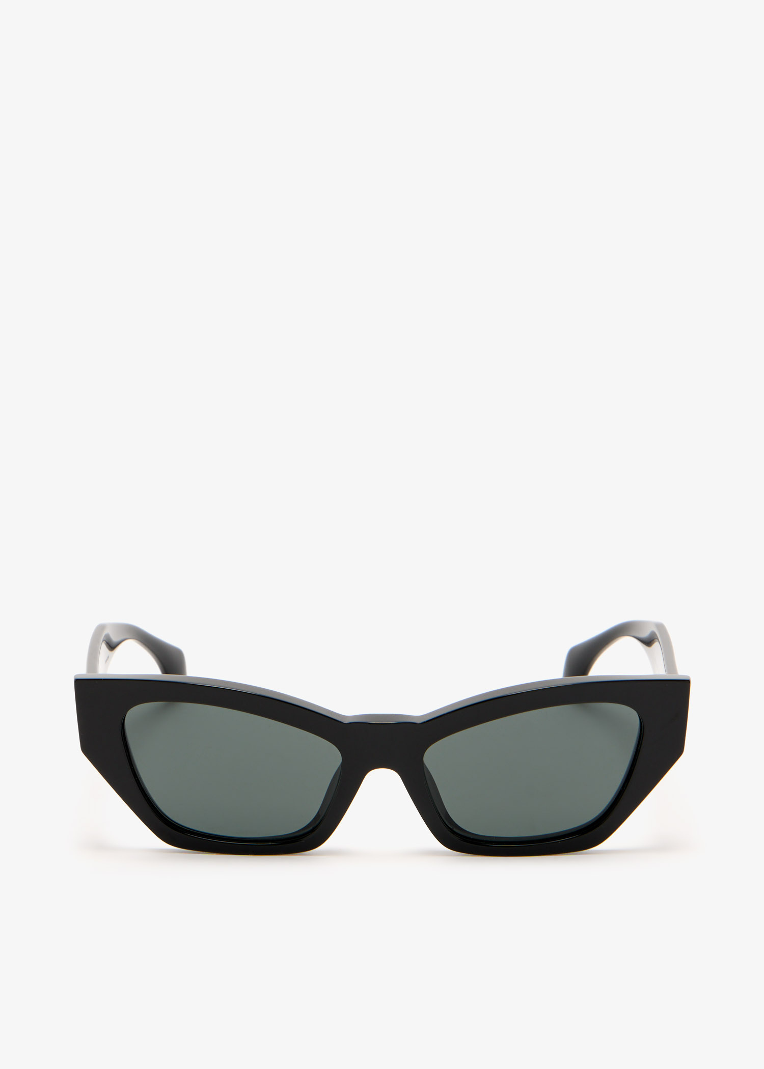 Versace Signature cat-eye sunglasses for Women - Black in 