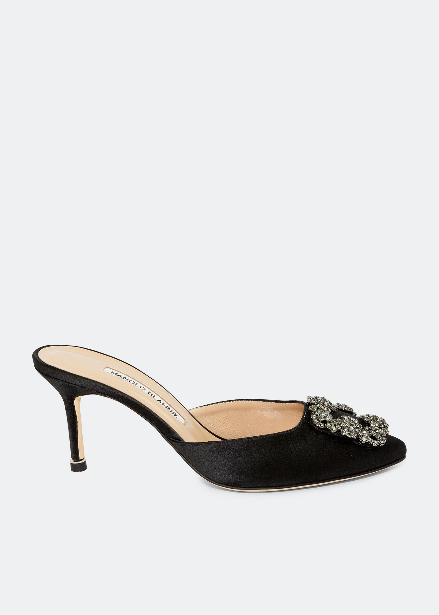 国内即発 Manolo Blahnik HANGISIMU BLACK 34 1点のみ特別価格 国内即発 Manolo Blahnik HANGISIMU BLACK 34 1点のみ特別価格