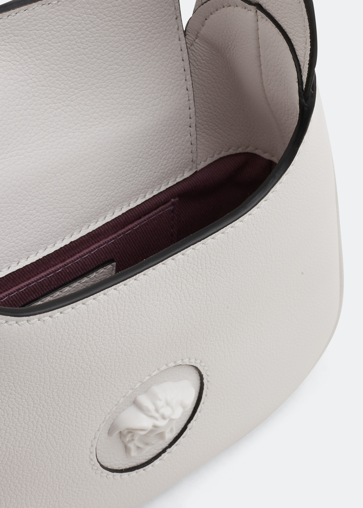 Versace La Medusa small hobo bag for Women - White in UAE | Level