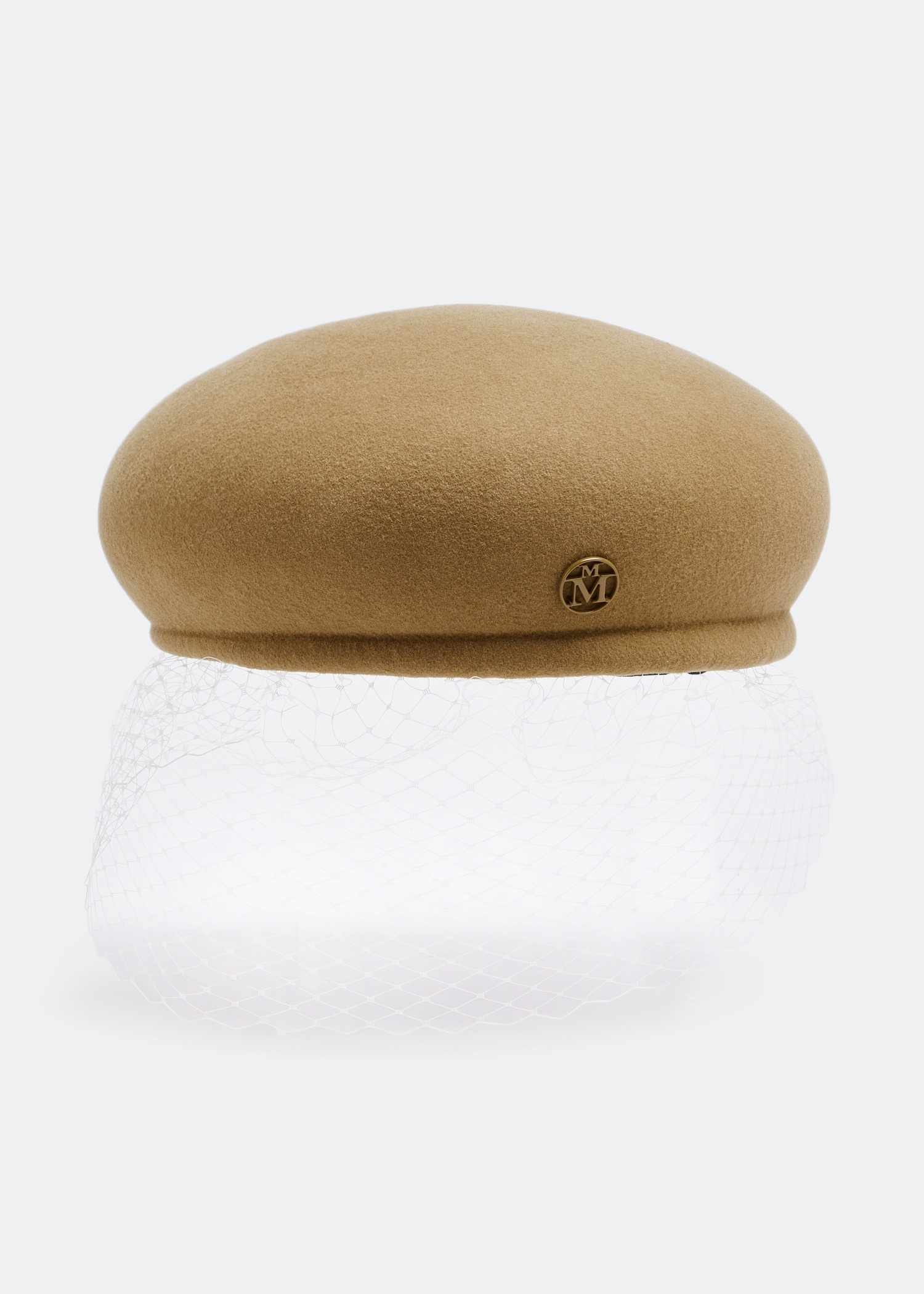 ISO: Maison Michel Beret Maison Michel Paris Metallic Blue New Billy Varnished  main image 3