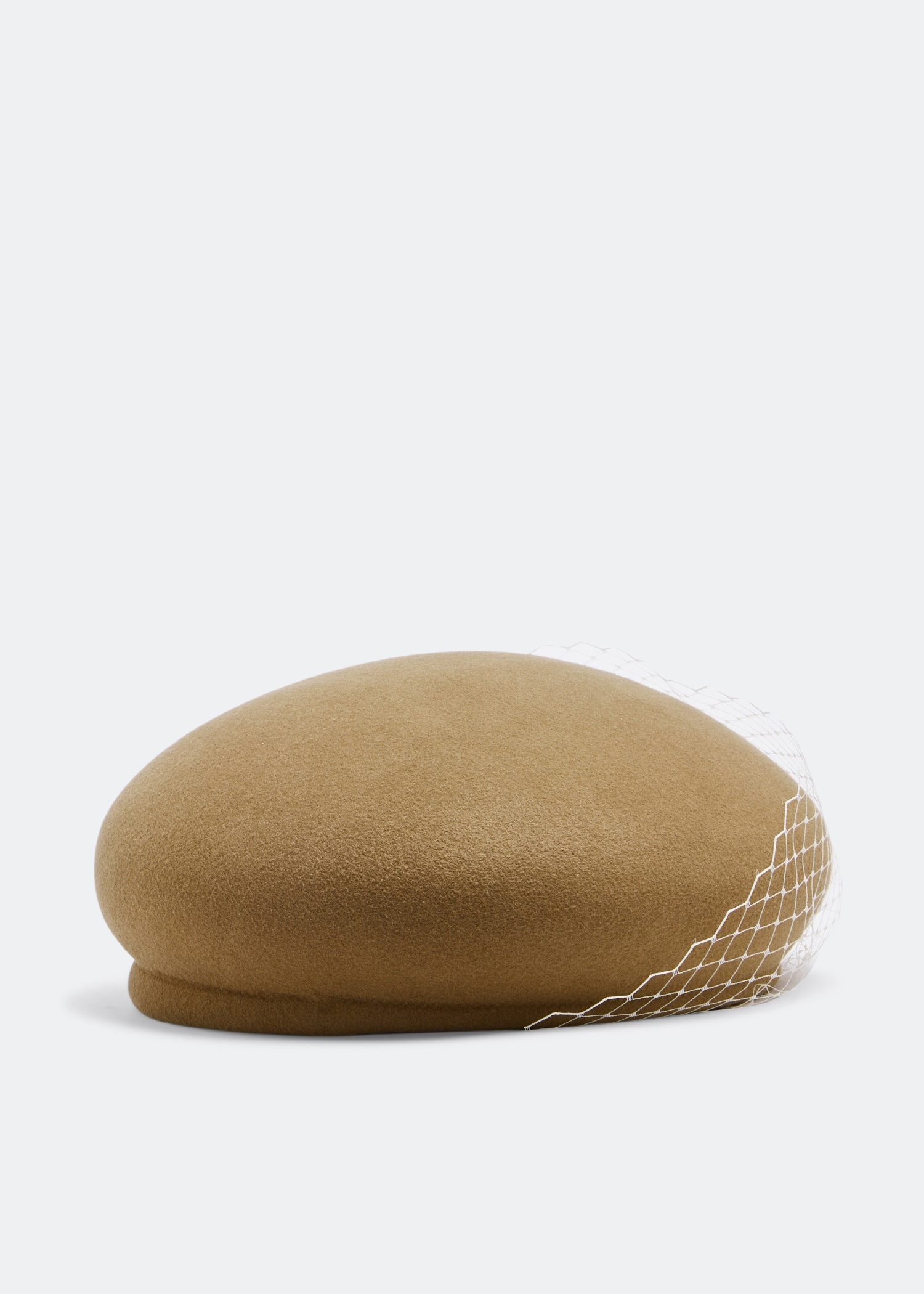 ISO: Maison Michel Beret Maison Michel Paris Metallic Blue New Billy Varnished  main image 4