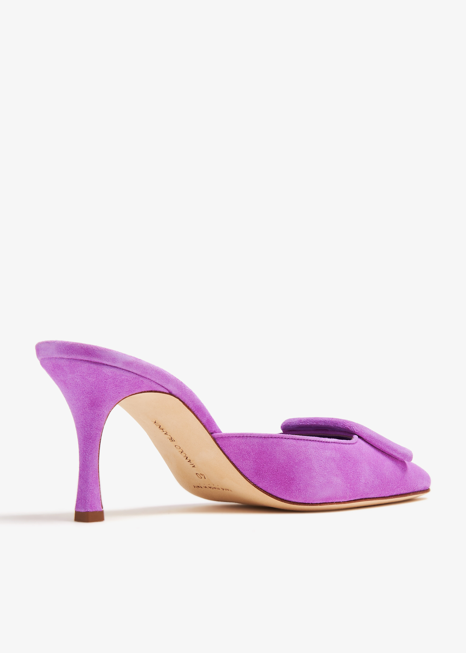 GWセール美品 MANOLO BLAHNIk MAYSALE ダークグレー　36 Maysale cloth mules & clogs Manolo Blahnik Multicolour size