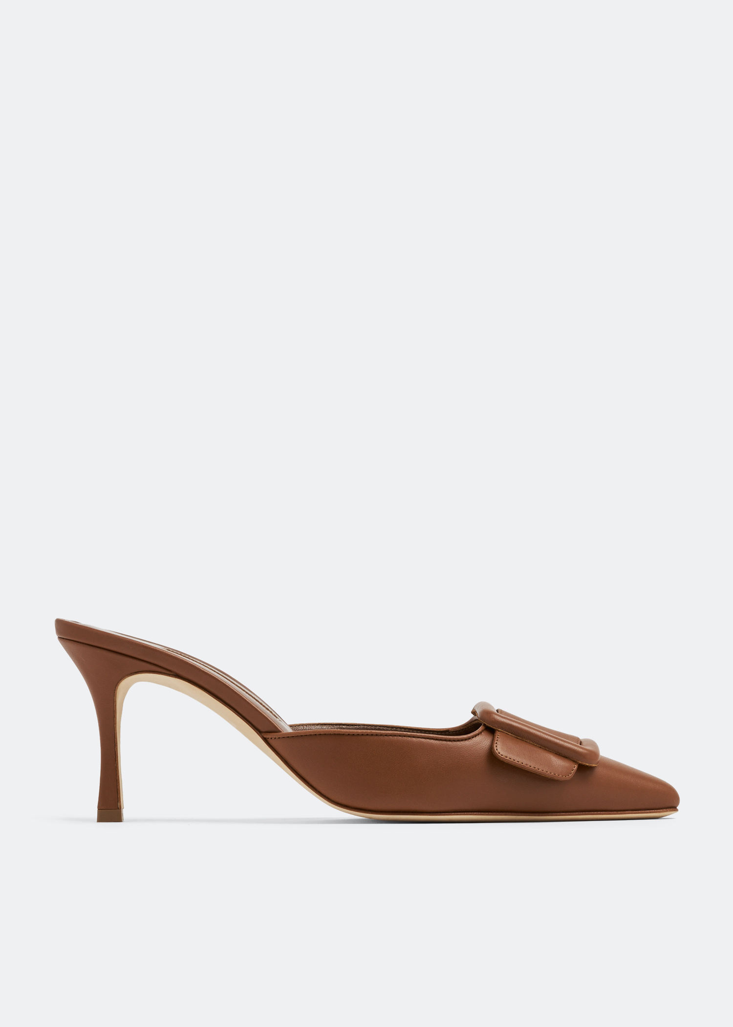 Manolo Blahnik Maysale mules for Women - Brown in USA