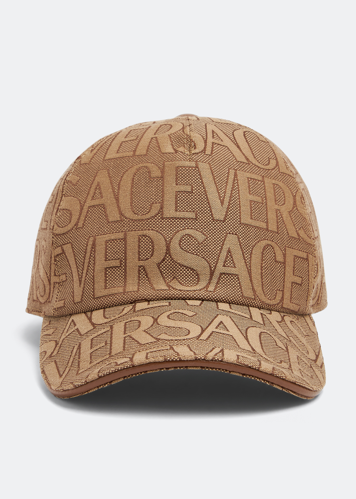 0*9様 Versace メデューサ メッシュキャップ ブラウン Versace Versace Allover cap for Men - Printed in USA | Level Shoes