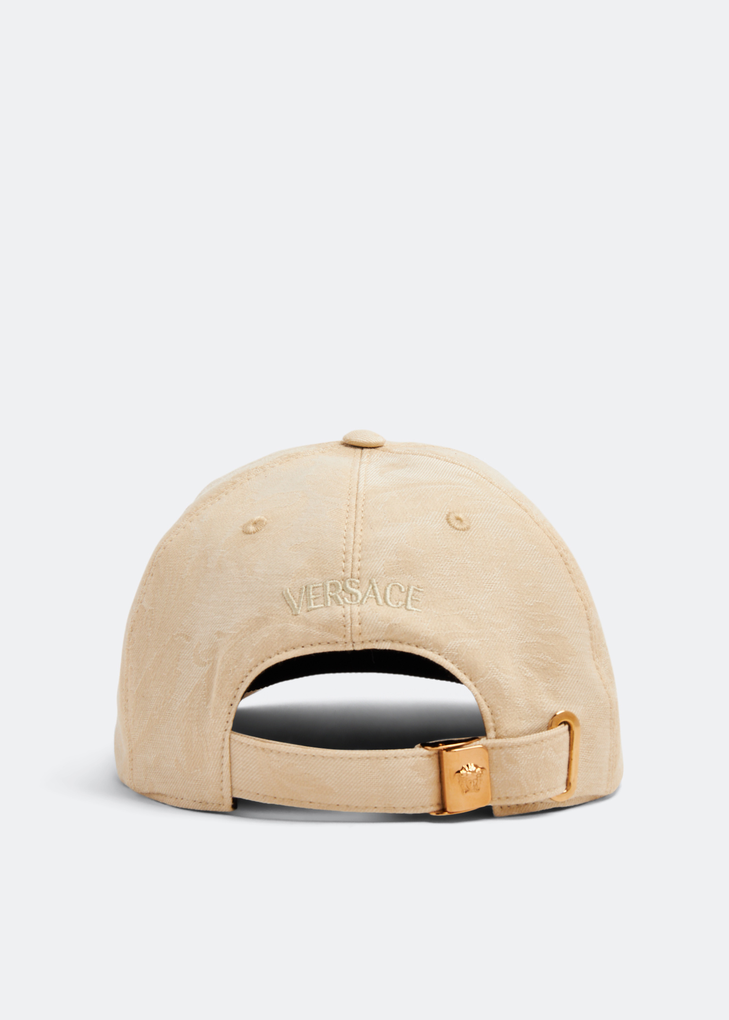 Versace Logo cap for Men - Beige in UAE | Level Shoes