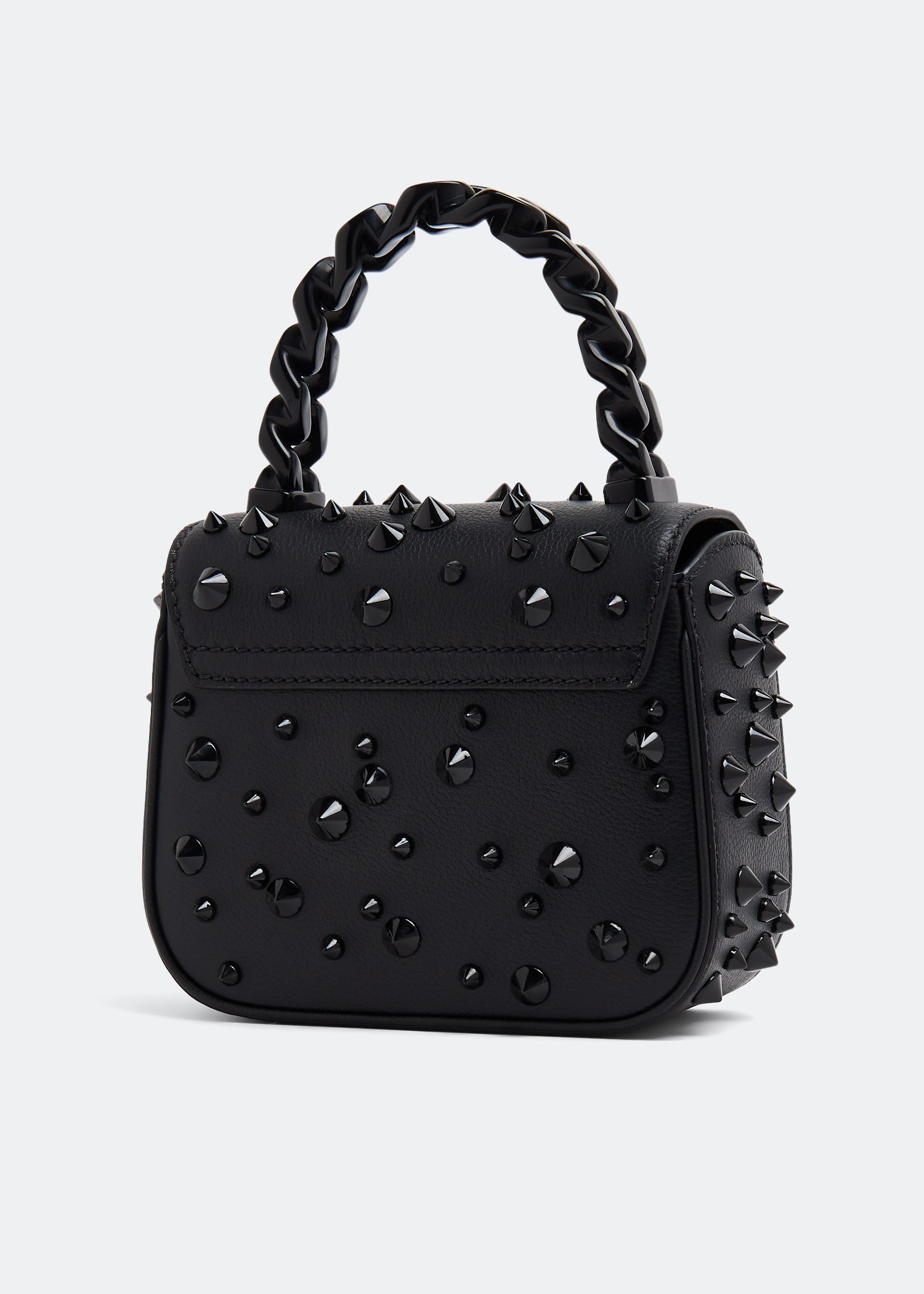 Versace La Medusa Spiked mini bag 女士- 黑色| Level Shoes
