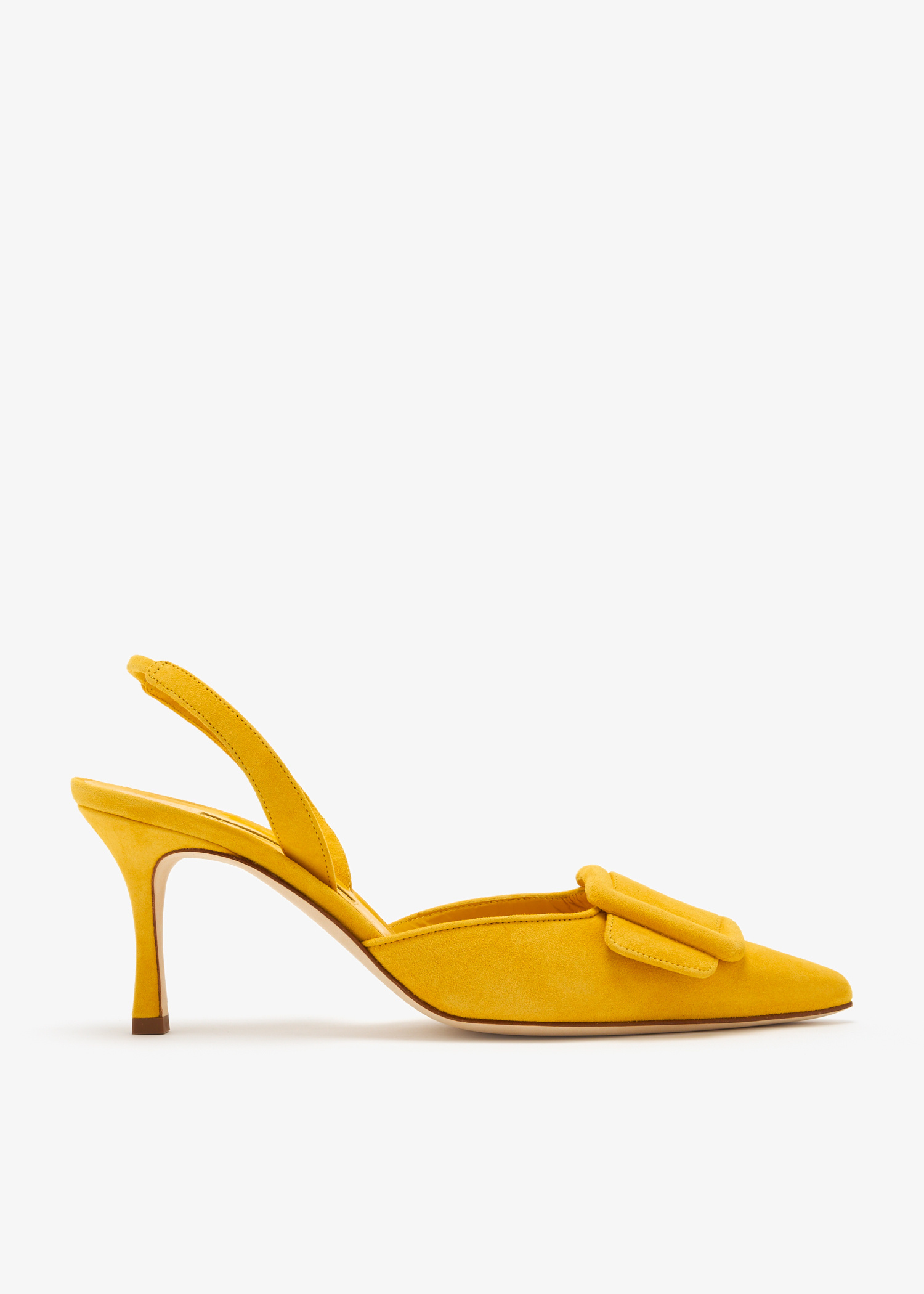 Manolo Blahnik Maysli slingback pumps for Women - Yellow in