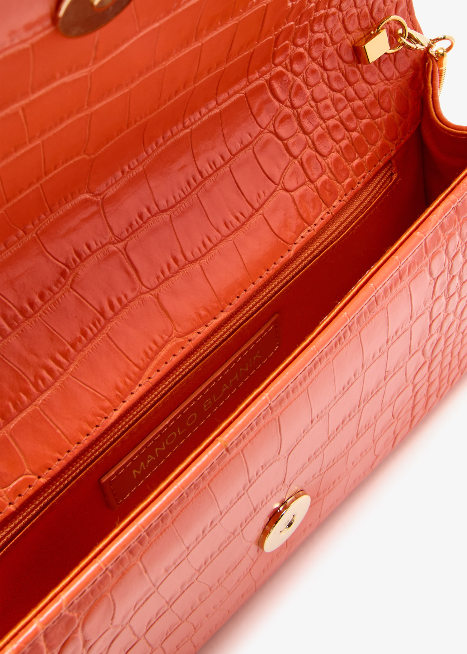 マノロブラニクMANOLO BLAHNIK　Hangi　クラッチバッグ　イエロー Manolo Blahnik Handbags | PS Fashion