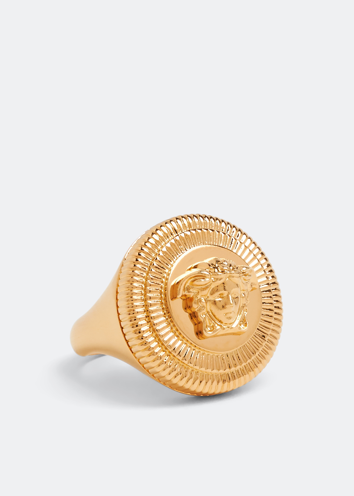 Versace Medusa Biggie ring for Women - Gold in UAE | Level Shoes