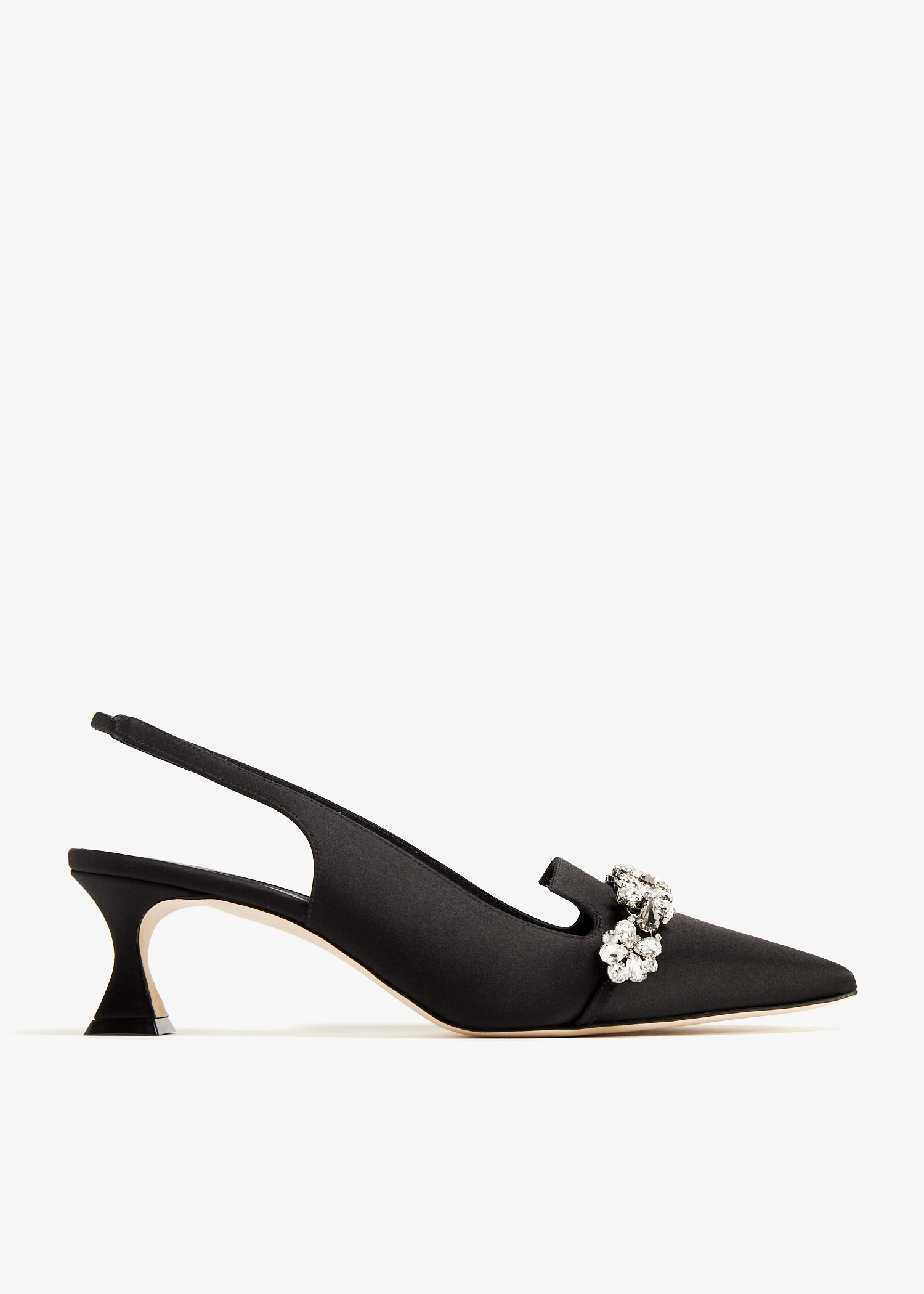 Manolo Blahnik Perlon slingback pumps for Women - Black in