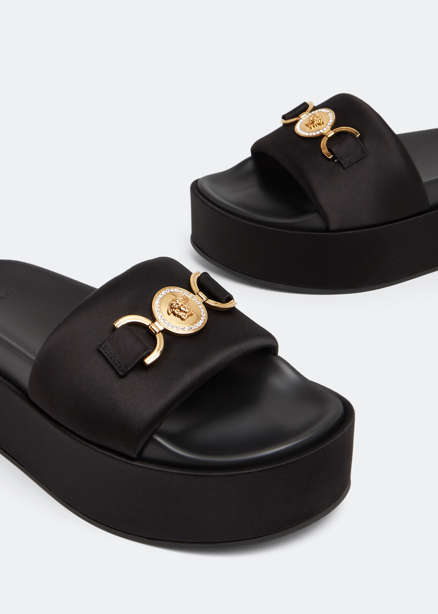 Versace Medusa Biggie platform slide sandals for Women
