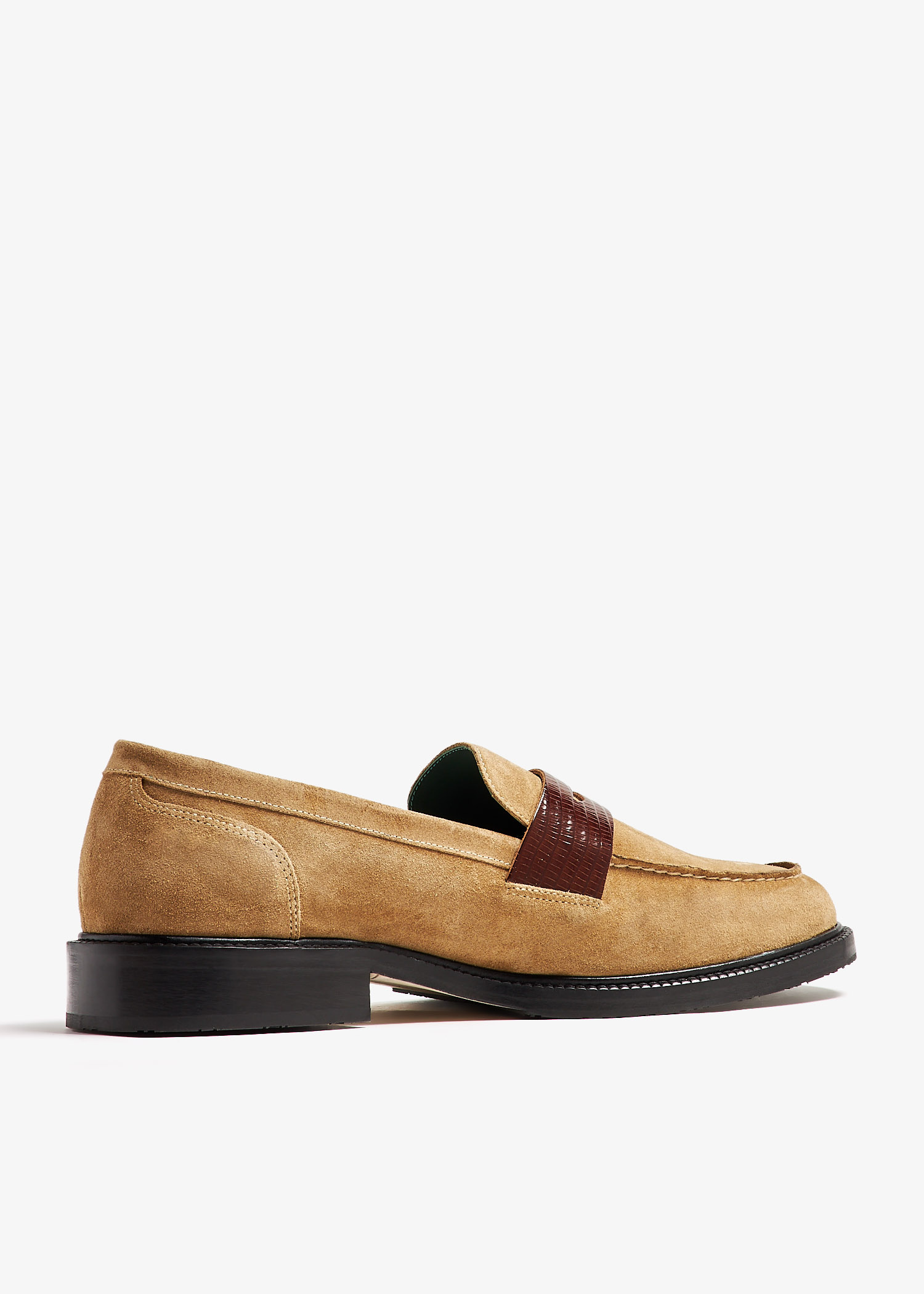 【関税込み】VINNY's ブラウン Townee Penny ローファー VINNY's - TOWNEE PENNY LOAFER IN BROWN - MEN's LOAFERS