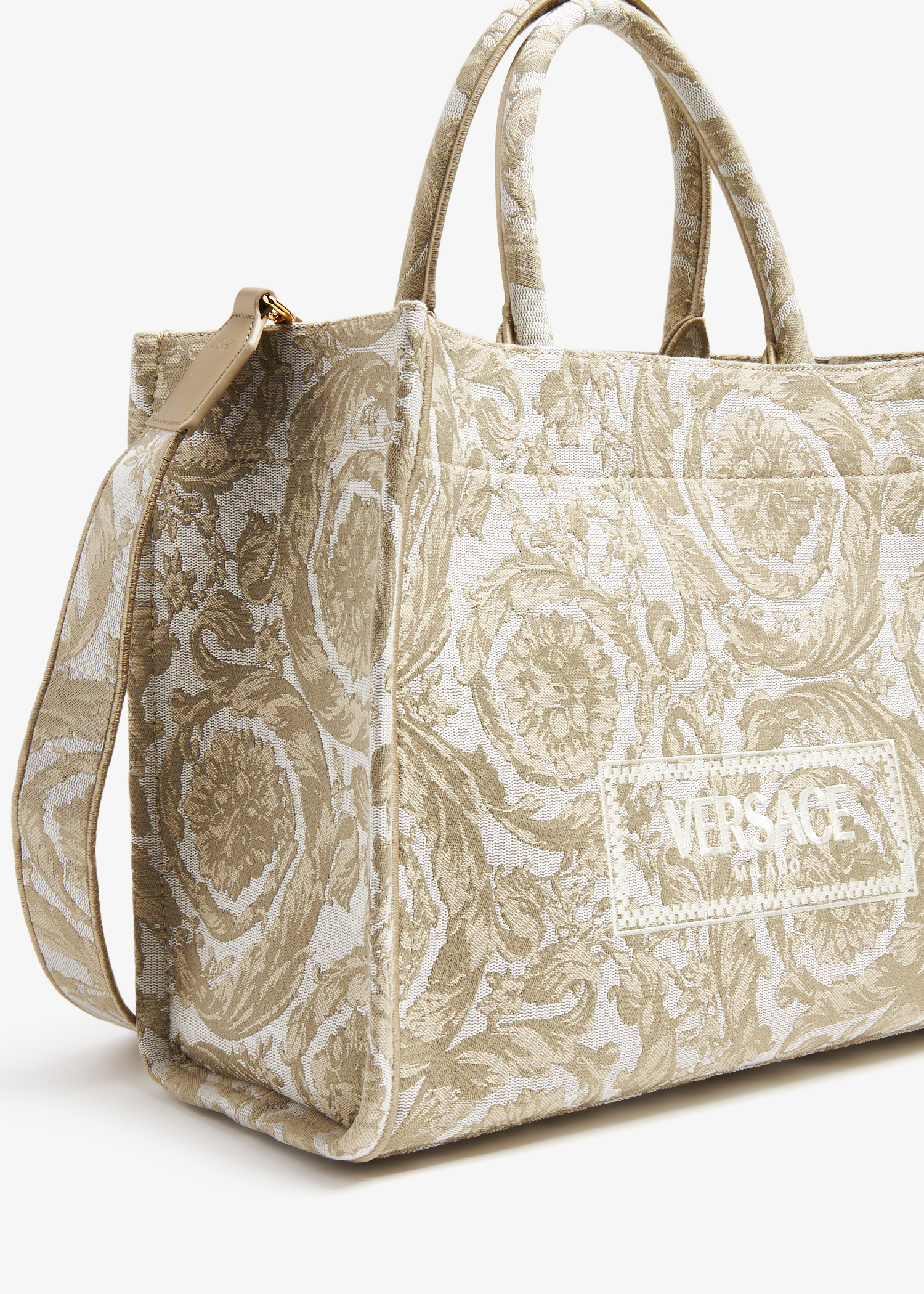 トートバッグ VERSACE Women Bags 1011564 1A097412KF4V Beige Versace Barocco Athena tote bag for Women - Beige in UAE