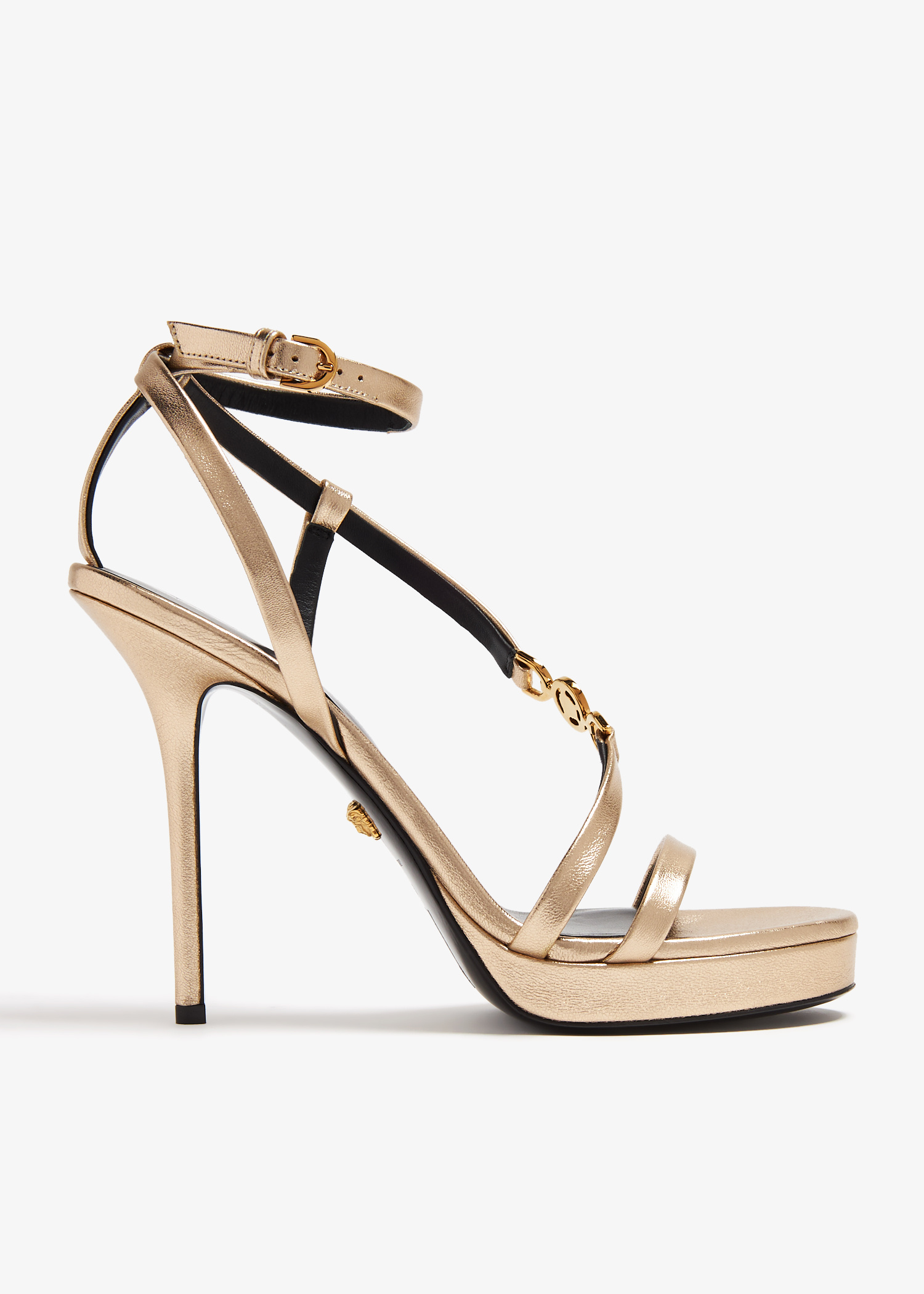 Versace Medusa '95 sandals for Women - Gold in UAE | Level Shoes Versace Medusa '95 sandals for Women - Gold in UAE | Level Shoes