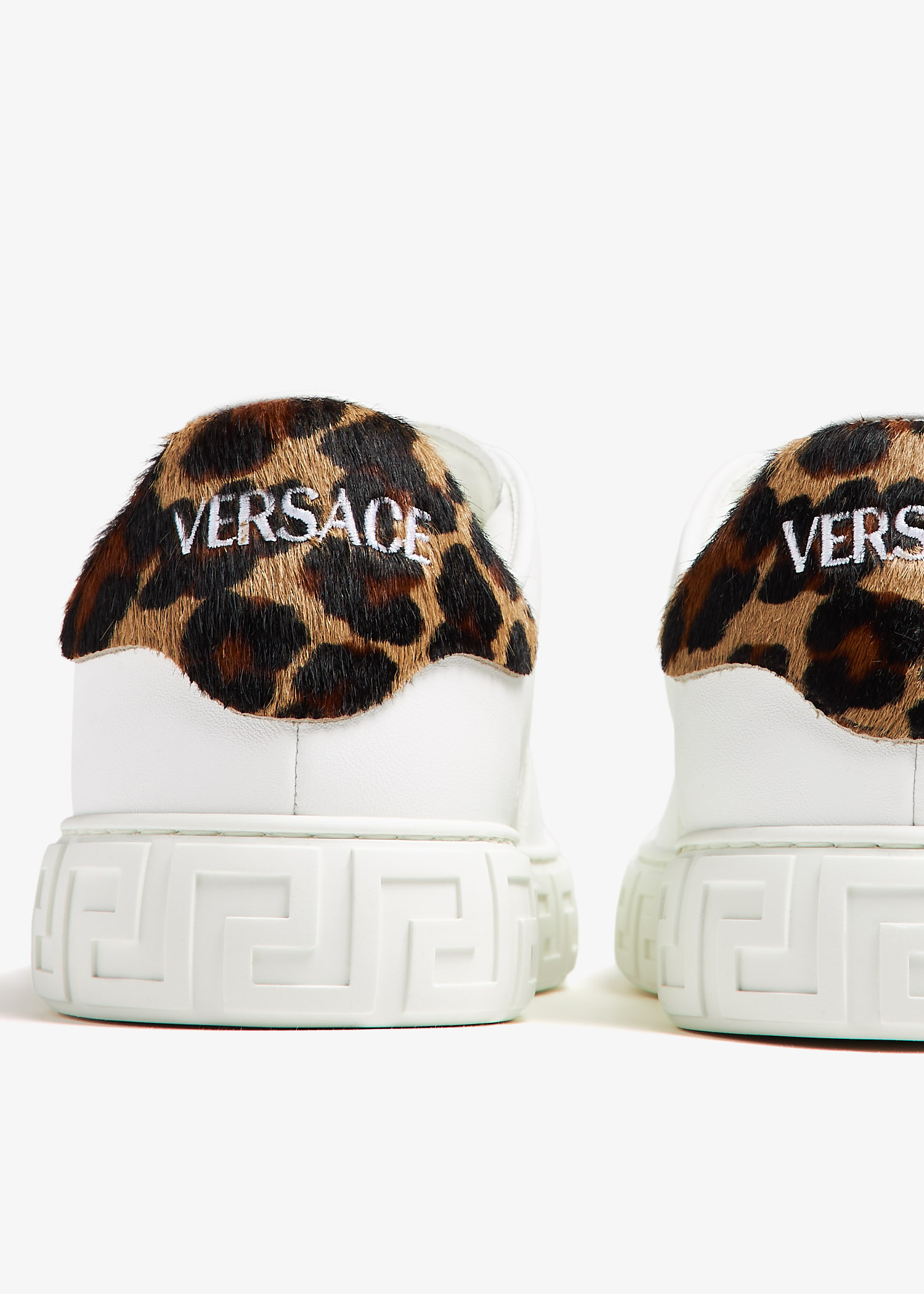 Versace Greca sneakers for Women - White in UAE | Level Shoes