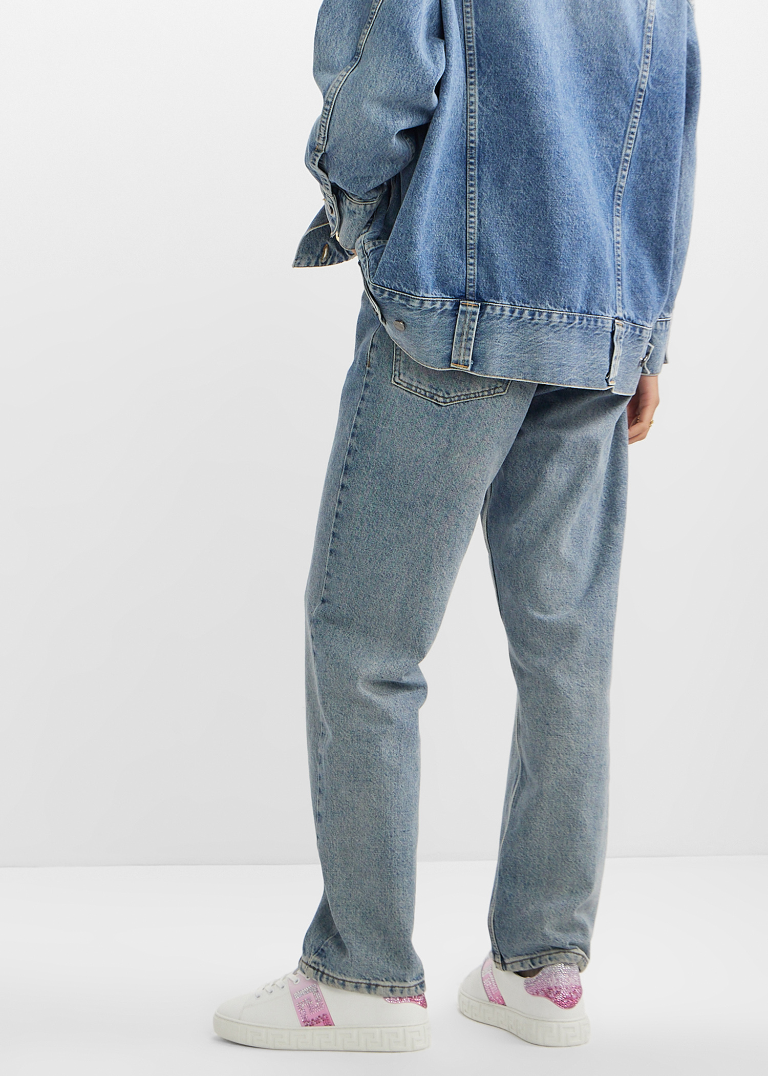 Versace Greca sneakers for Women - White in UAE | Level Shoes