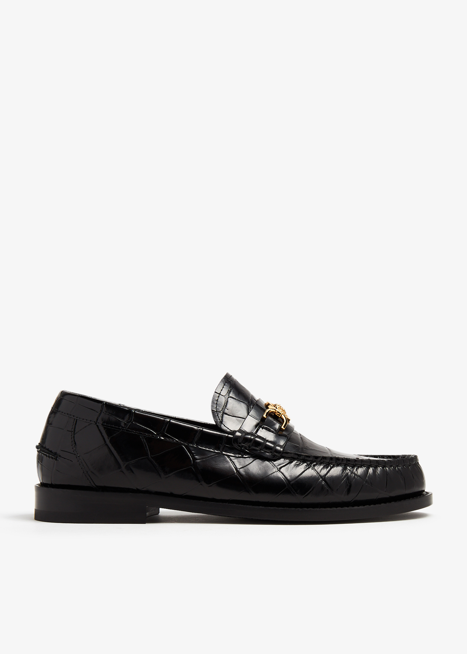 Versace Medusa '95 loafers for Men - Black in UAE | Level Shoes