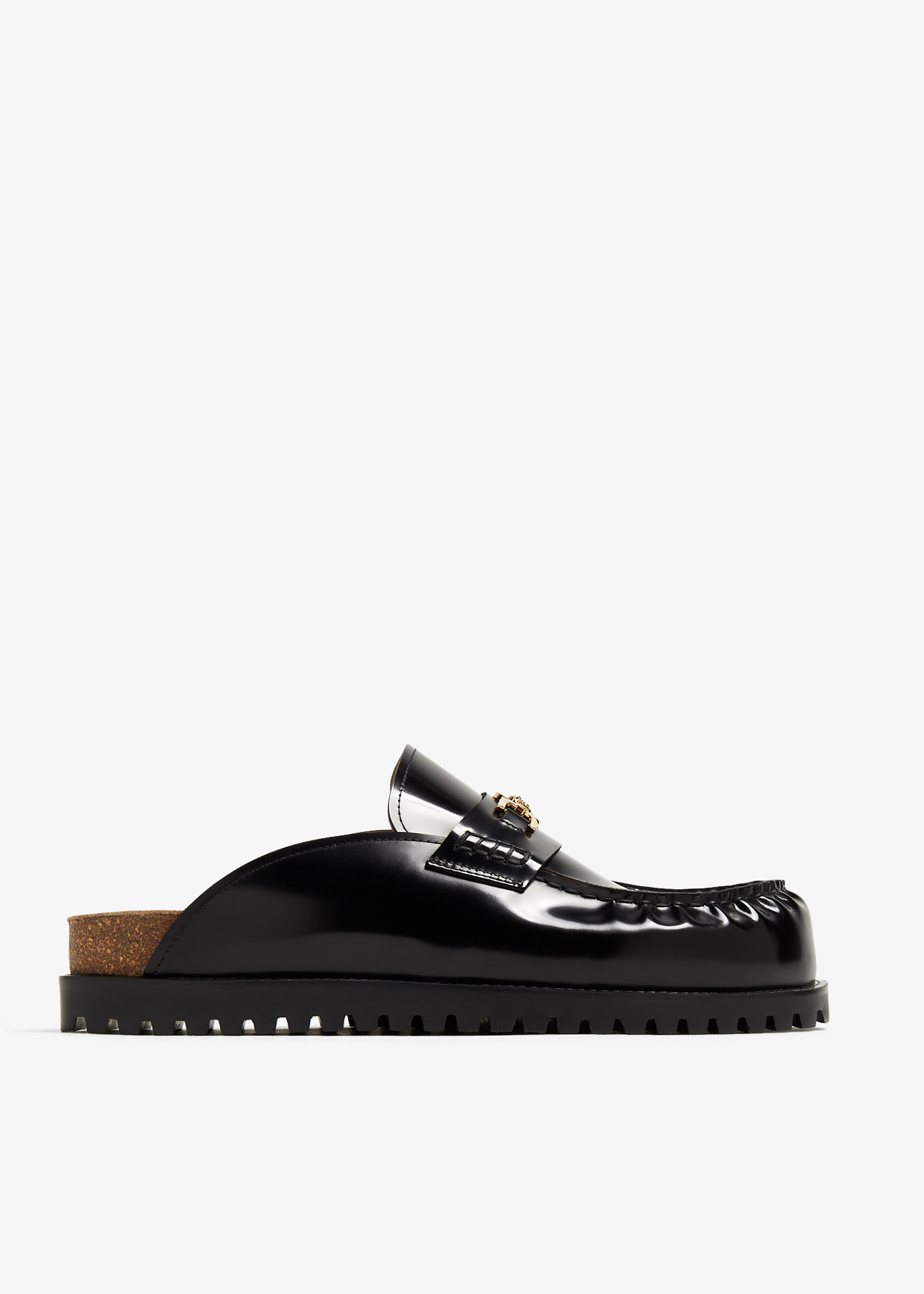 Versace Medusa '95 mules for Men - Black in USA | Level Shoes