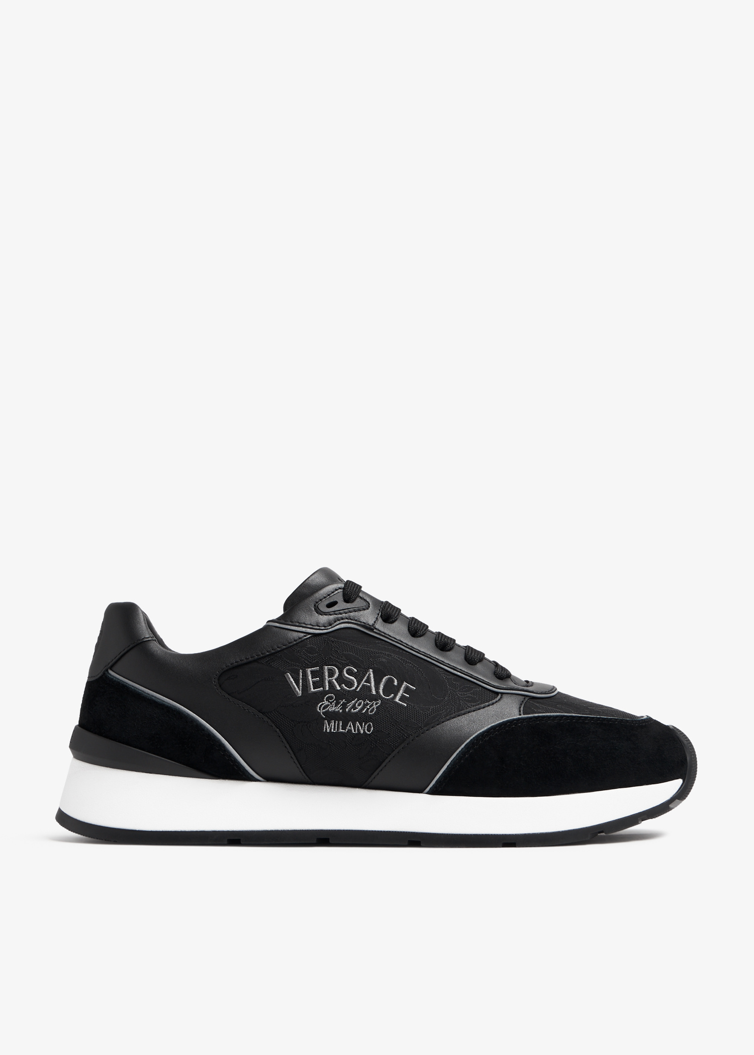 Versace Versace Milano runner sneakers for Men - Black in USA