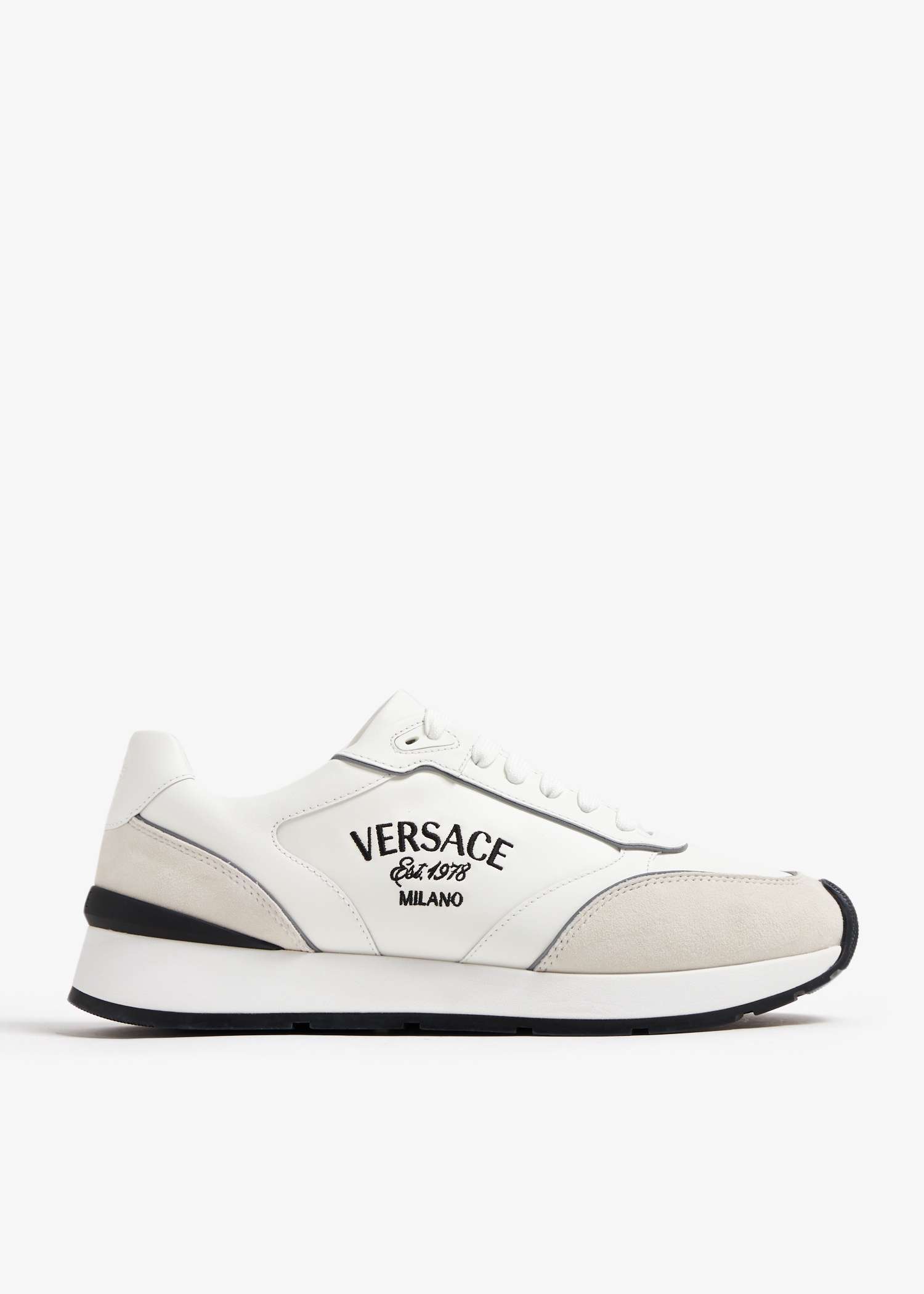 Versace Versace Milano runner sneakers for Men - White in 