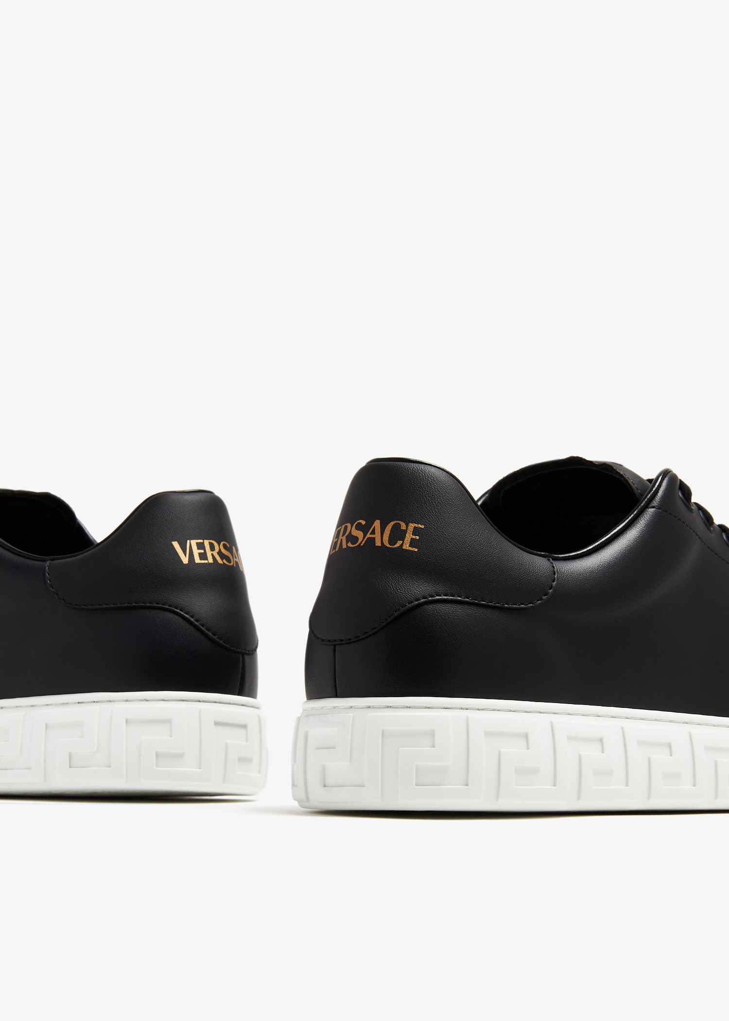 Versace Greca sneakers for Men - Black in UAE | Level Shoes