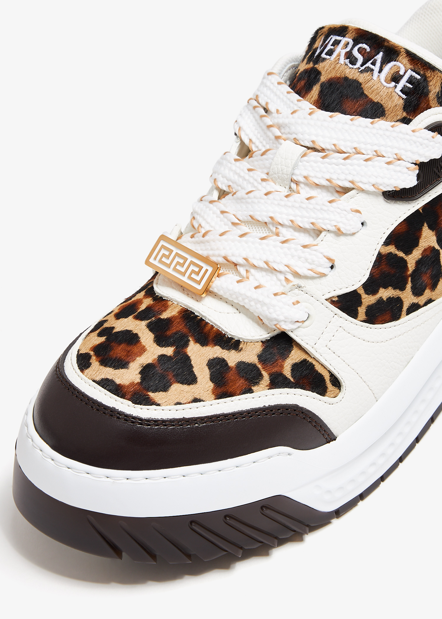 Versace Leopard Odissea sneakers for Men - Animal Printed in USA