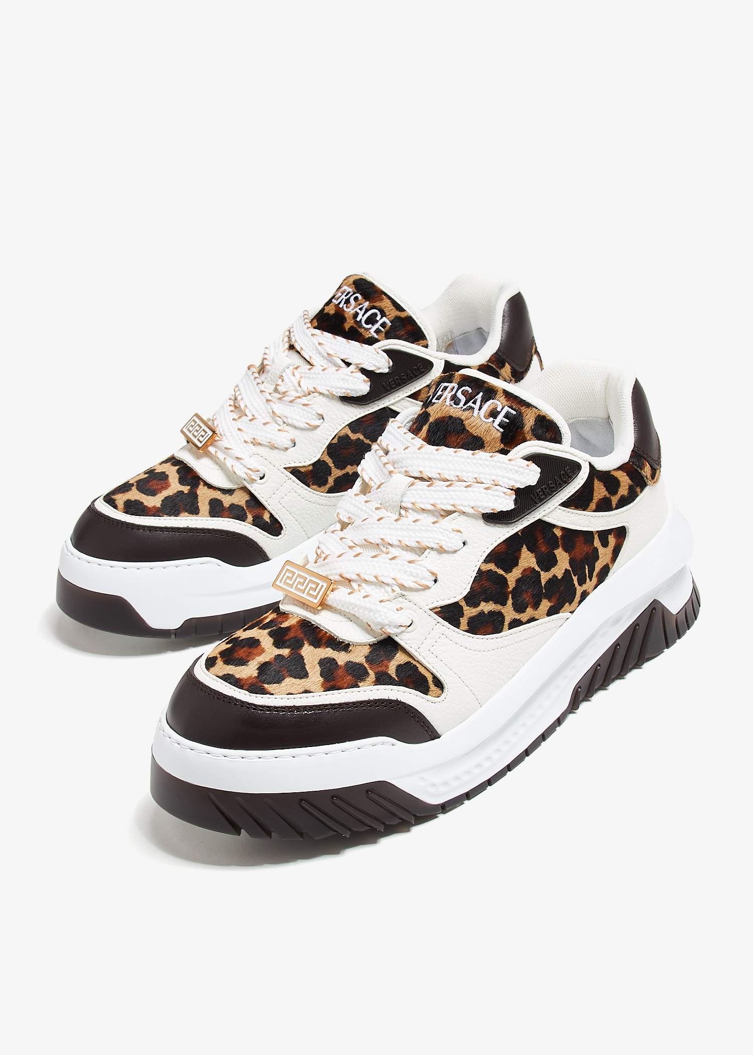 Versace Leopard Odissea sneakers for Men - Animal Printed in