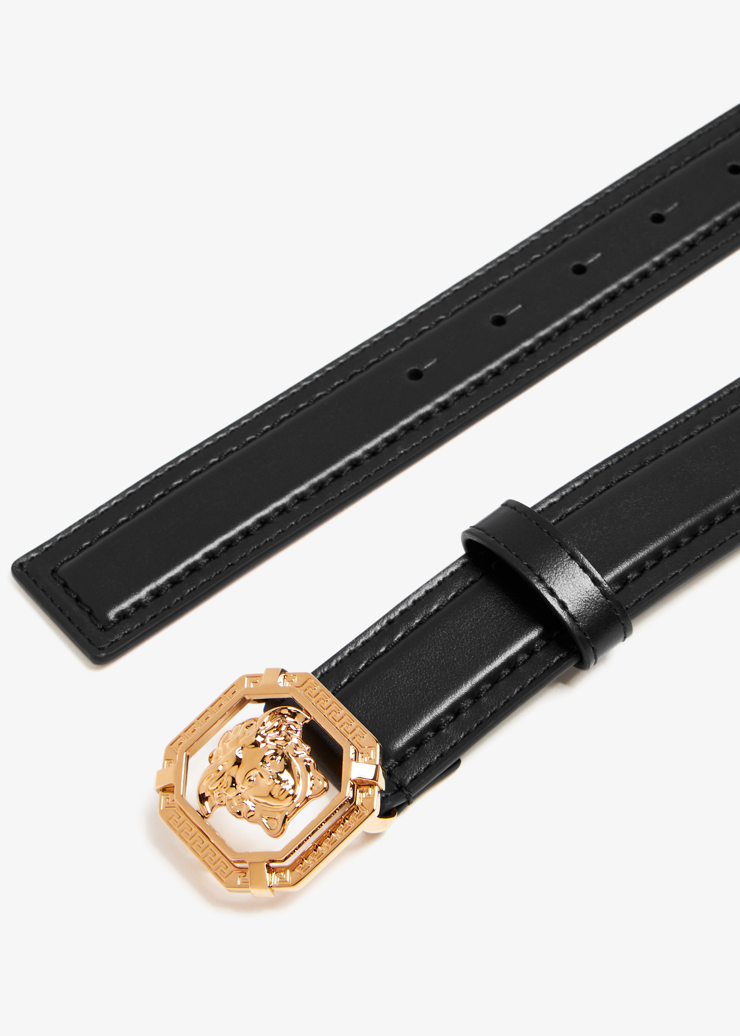 Versace La Medusa belt for Men - Black in USA | Level Shoes