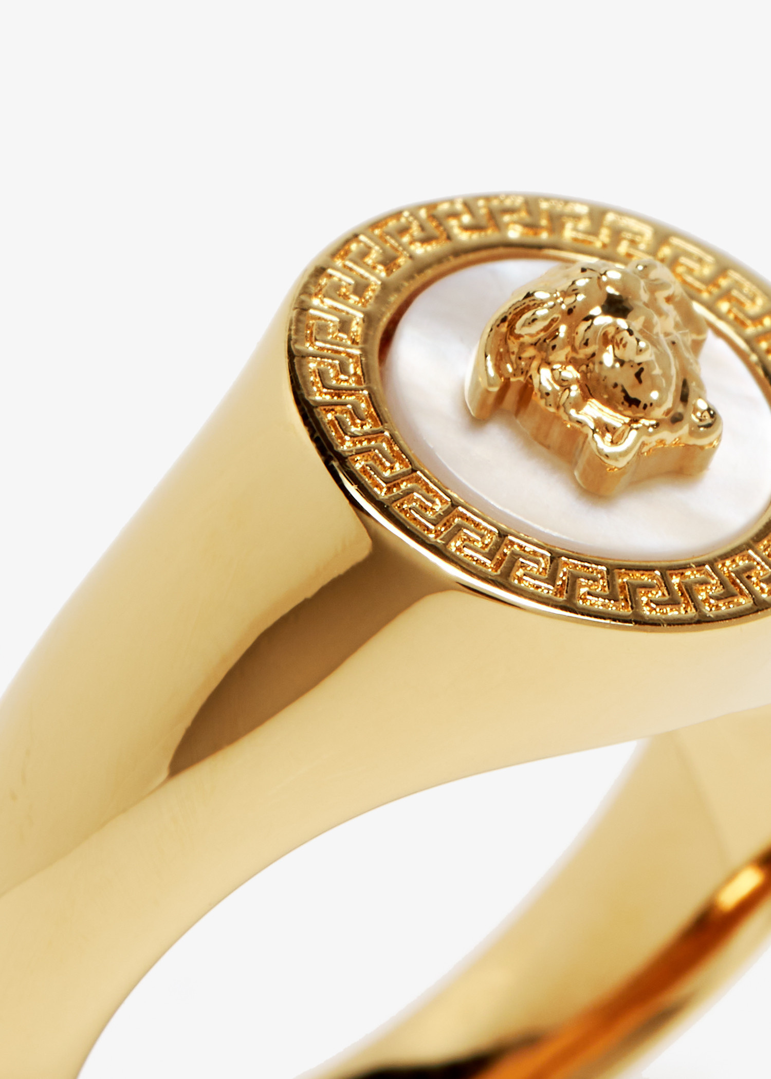 Versace Icon ring for Women - Gold in UAE | Level Shoes