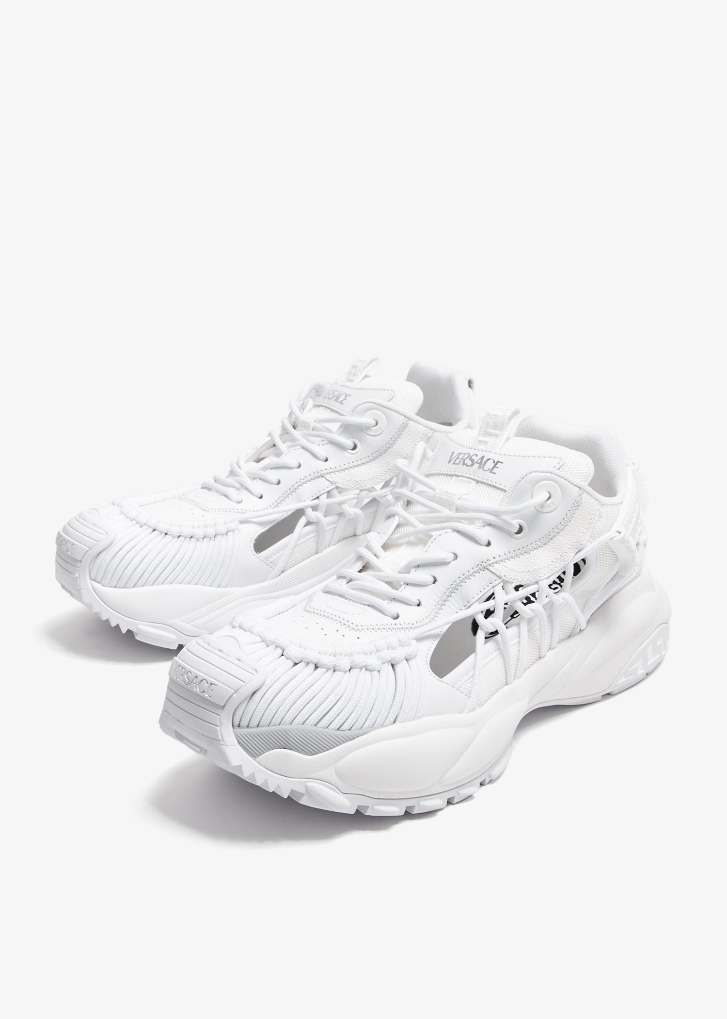 スニーカー VERSACE Men Sneakers White 10163071A11509 6W690 Versace Fashion Sneakers for Men
