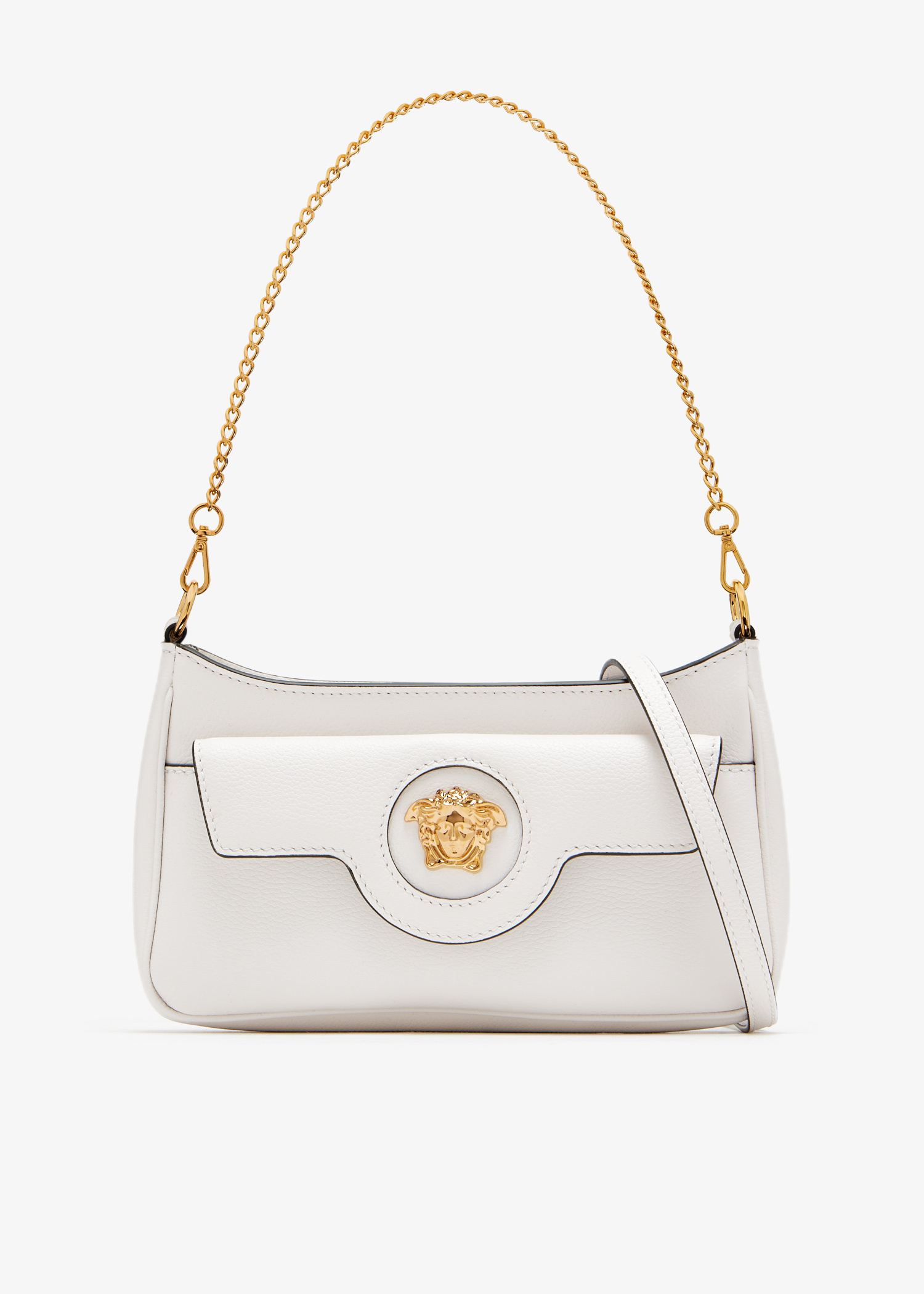 Versace La Medusa mini bag for Women - White in Qatar