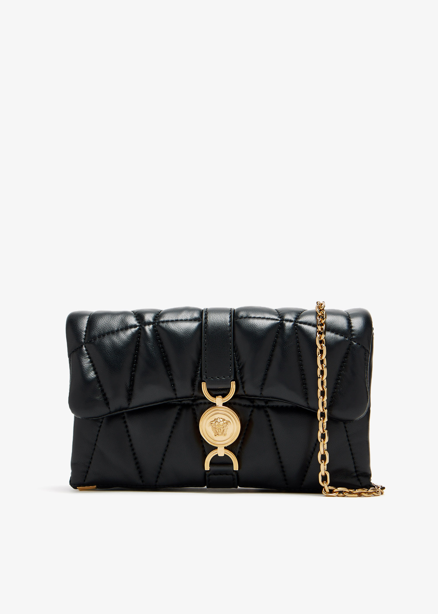 VIPセールVERSACE 1017740-1A12975 KLEIO LAMB SKIN CHAIN BAG Kleio Quilted Mini Bag | VERSACE US