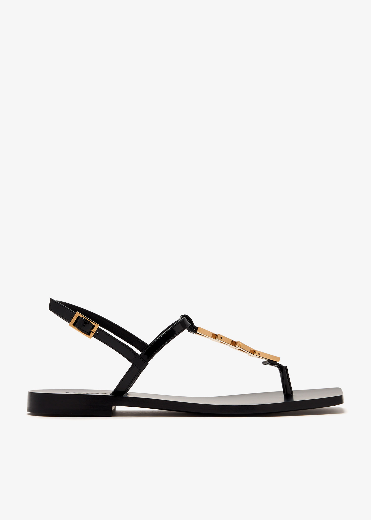 Versace V2025 Chain sandals for Women - Black in UAE | Level