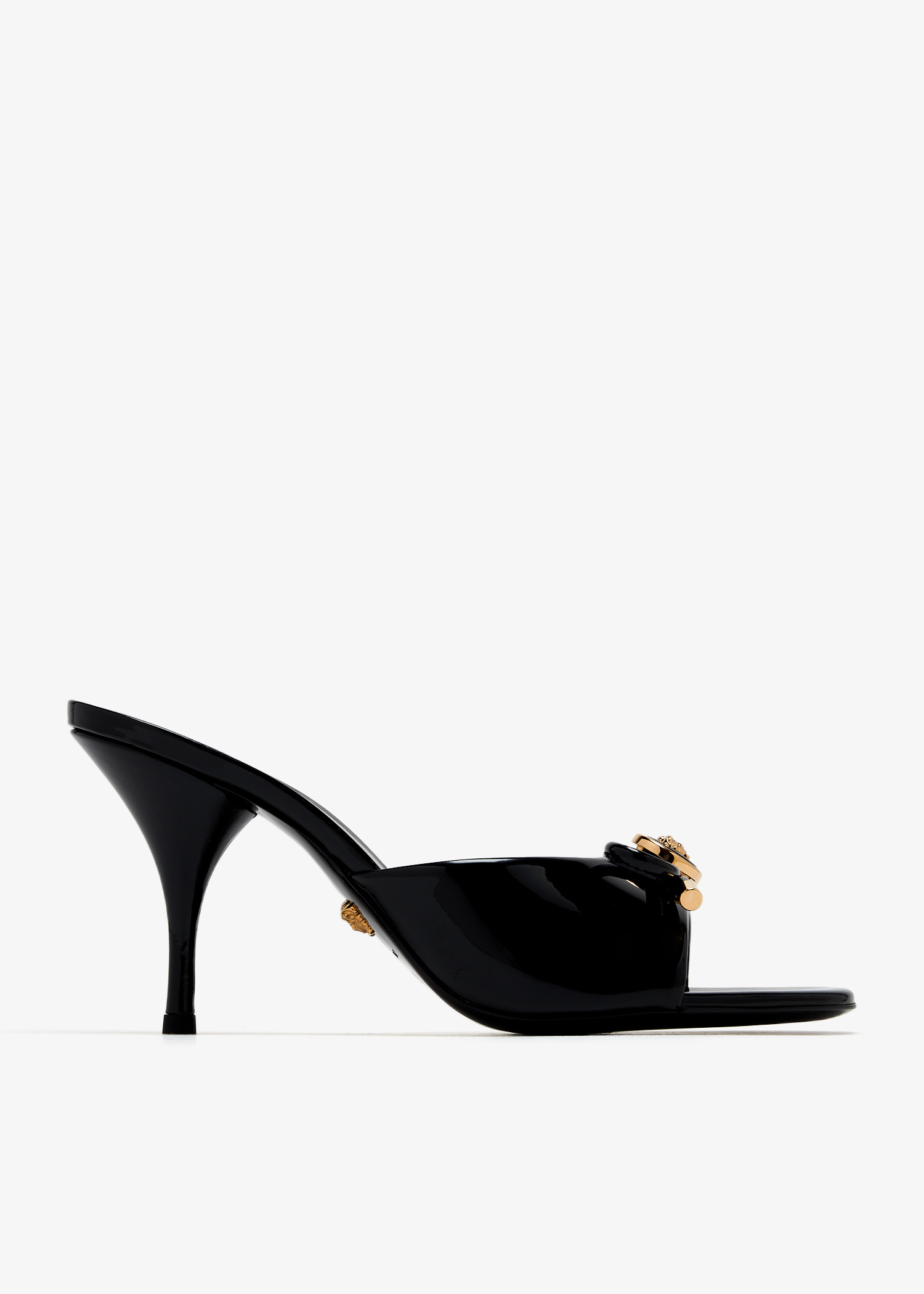 Versace Opera Bow mules for Women - Black in UAE | Level Shoes