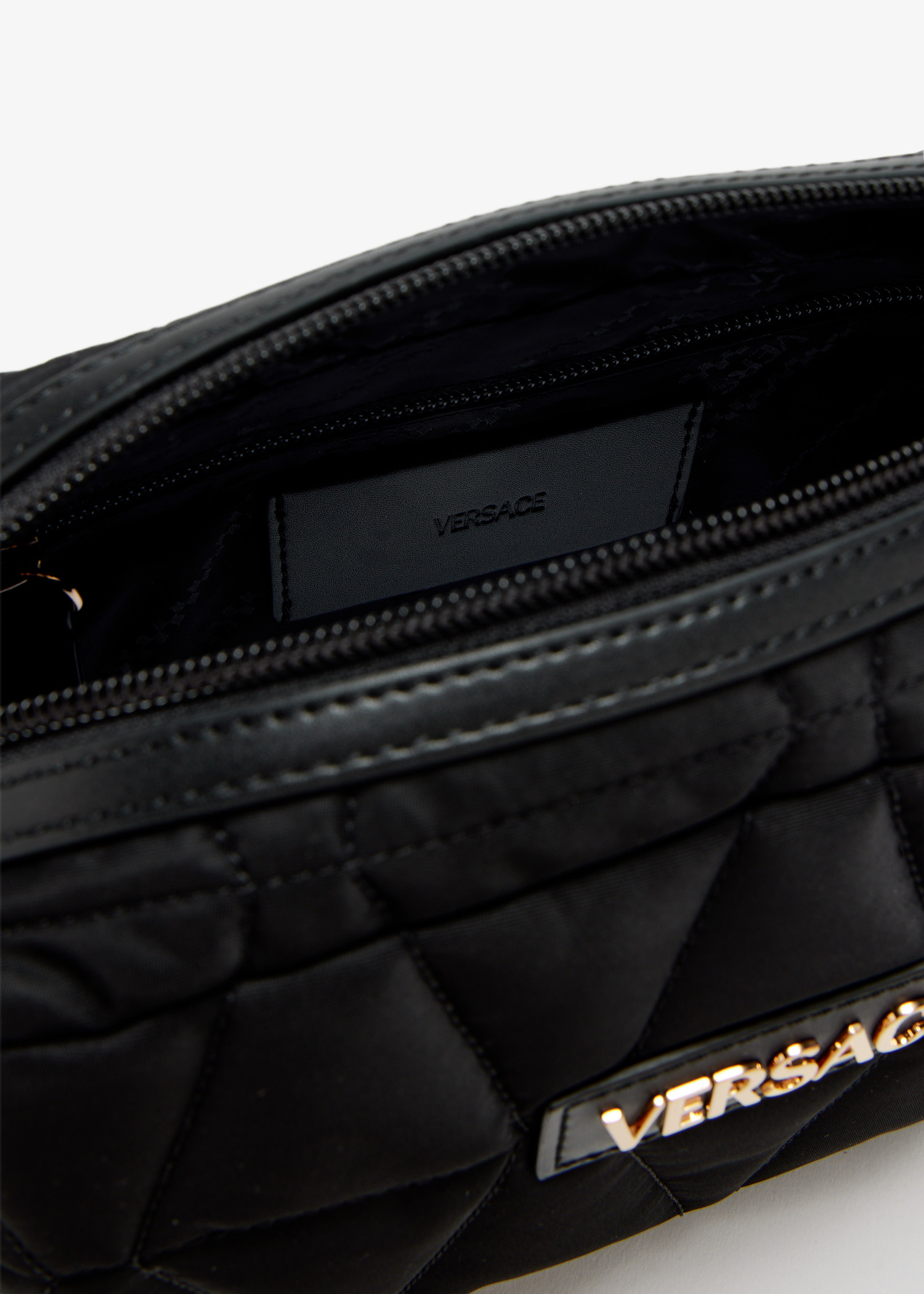 Versace Quilted crossbody bag for Men - Black in UAE | Level