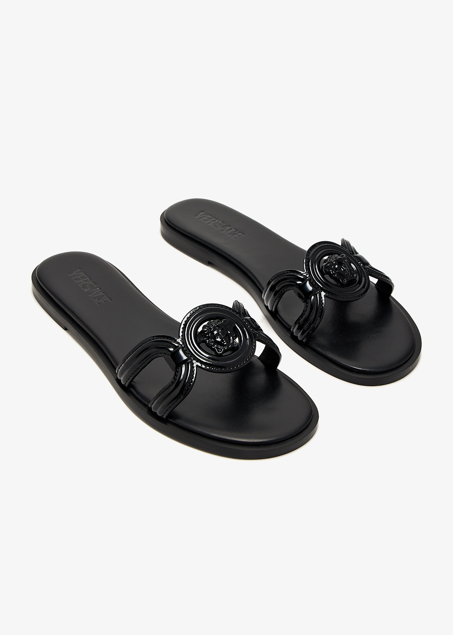 【関税＆送料込み】Versace Opera Sandals Versace Opera Bow Slide Sandal (Women) | Nordstrom