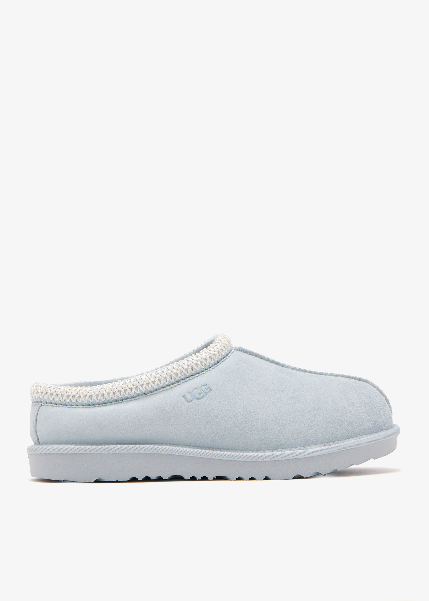 BILL RINGA from Huckaberry Light Grey Suede Slip-On with Blue Heel Loop Arizona Nubuck Leather in Color Stone Blue | BIRKENSTOCK US main image 2