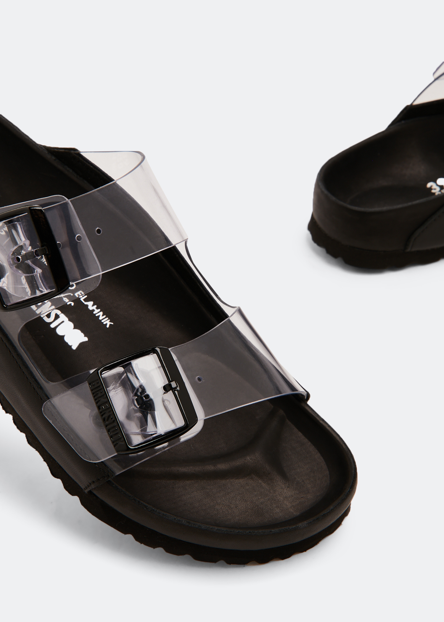 Birkenstock x Manolo Blahnik Arizona PVC sandals for Women - Black