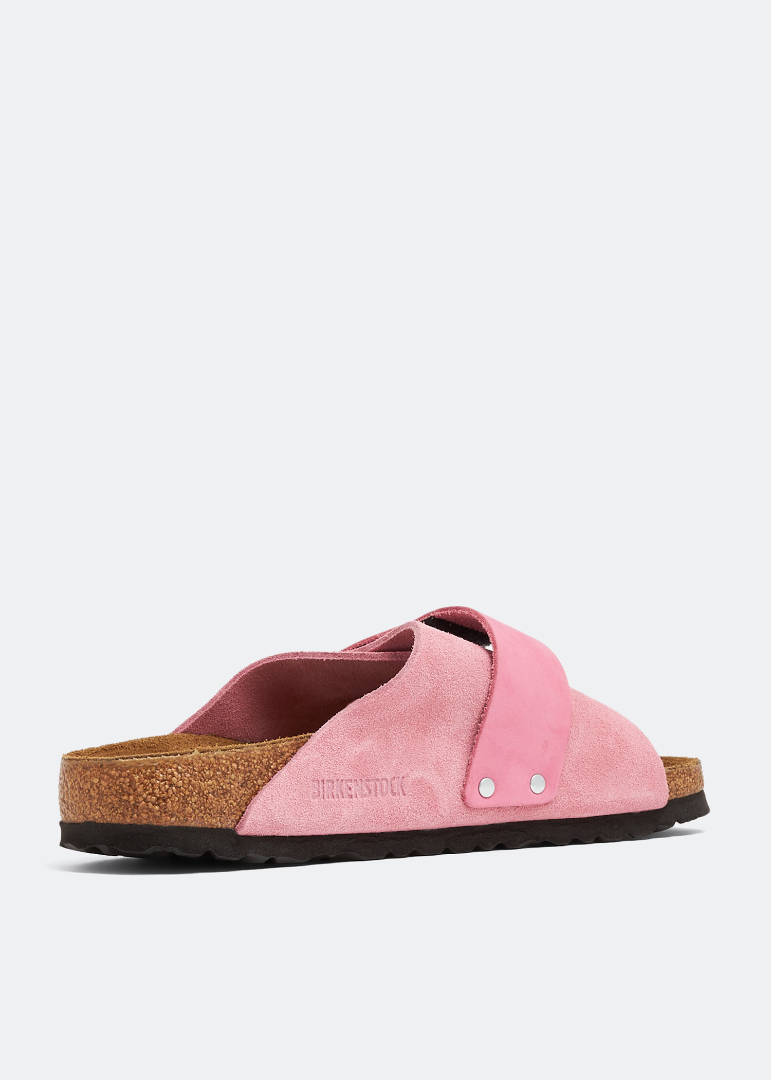 【新品】BIRKENSTOCK Kyoto サンダル 24.5㎝　ピンク Birkenstock Kyoto Leather Sandals | Neutrals | FARFETCH