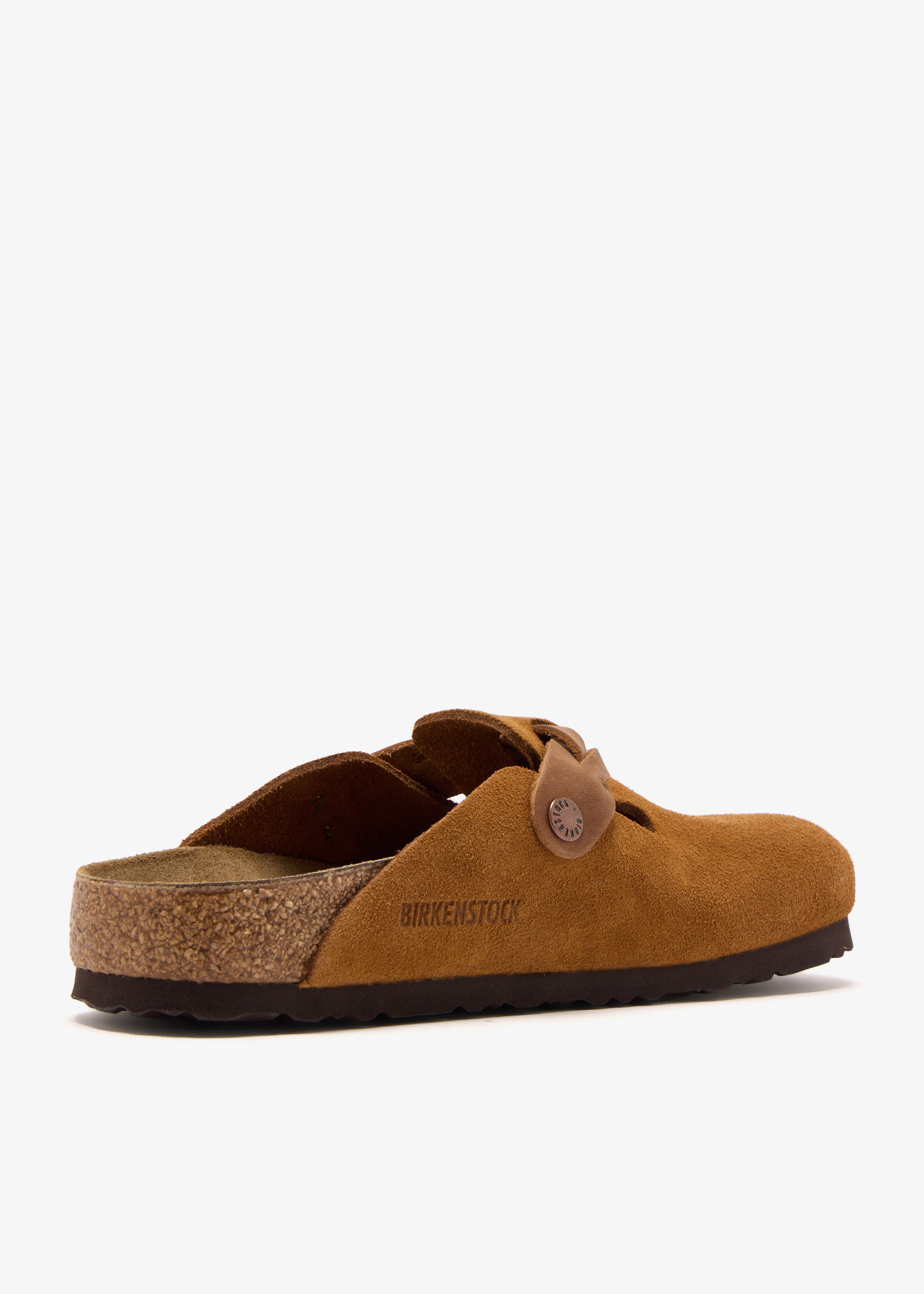 Birkenstock Boston Braided narrow-width clogs for Women - Brown in